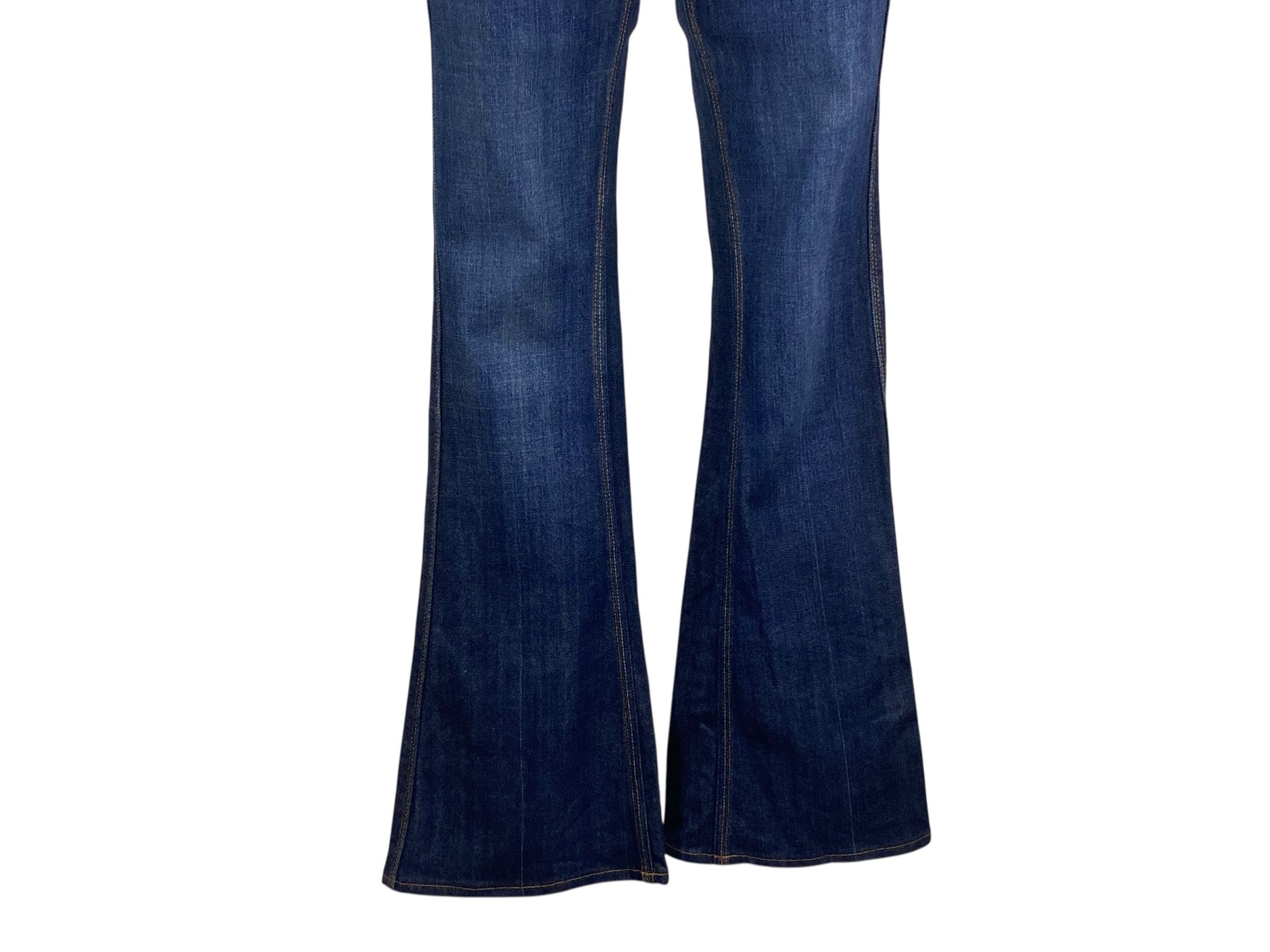 Japanese Brand Brappers Flare Denim Jeans Distressed Bootcut Jeans Size 27" / US 4 / IT 40 - 5 Thumbnail