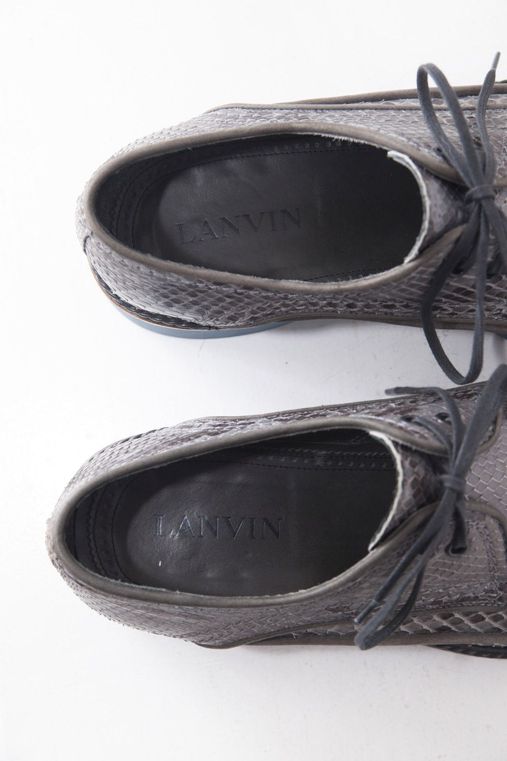 Lanvin AW10 python leather dress shoes Size US 10 / EU 43 - 9 Thumbnail