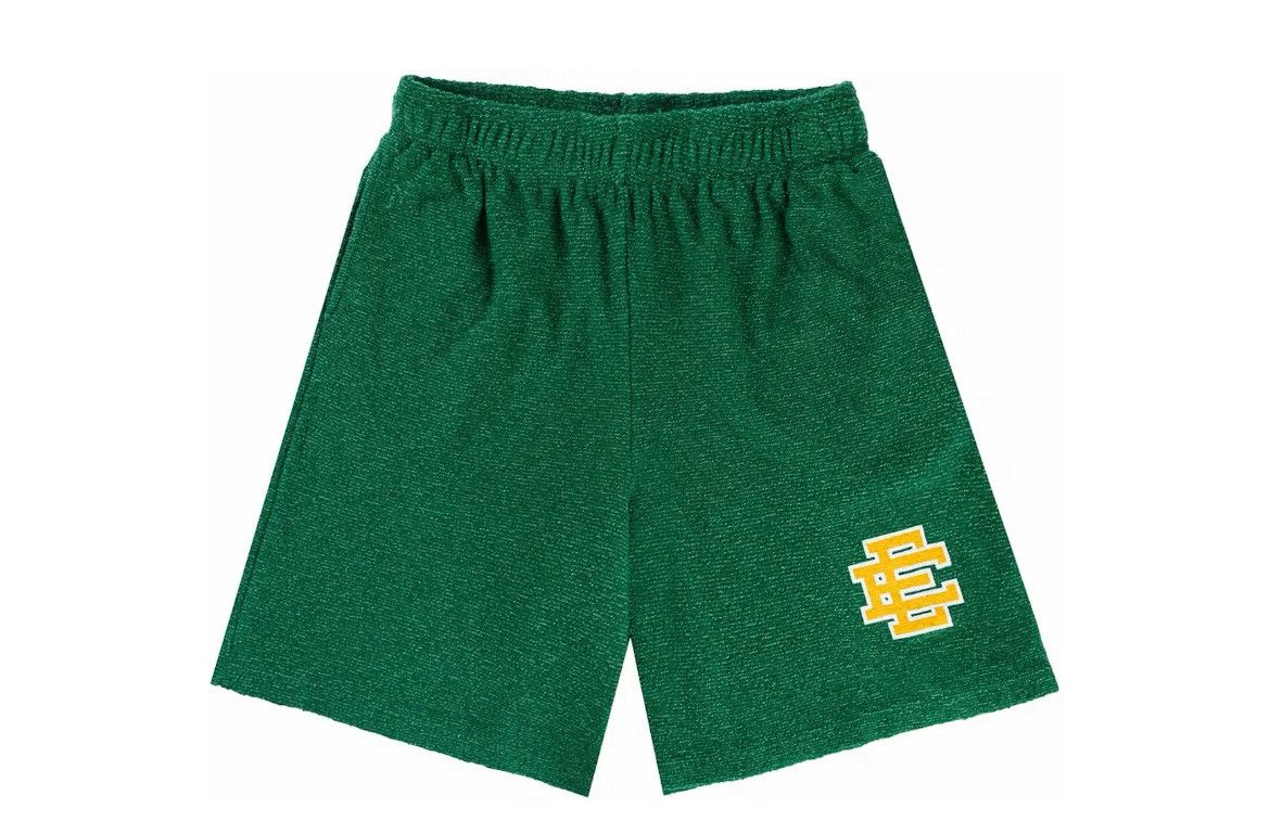 Eric Emanuel Eric Emanuel EE green & yellow boucle shorts large Size US 32 / EU 48 - 1 Thumbnail