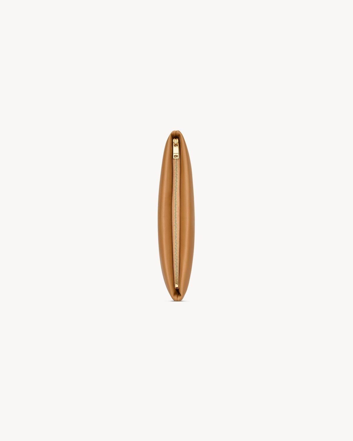 Saint Laurent Paris o1s1wg111125 Size: OS / Pouch Vegetable Tanned in Beige Size ONE SIZE - 5 Thumbnail