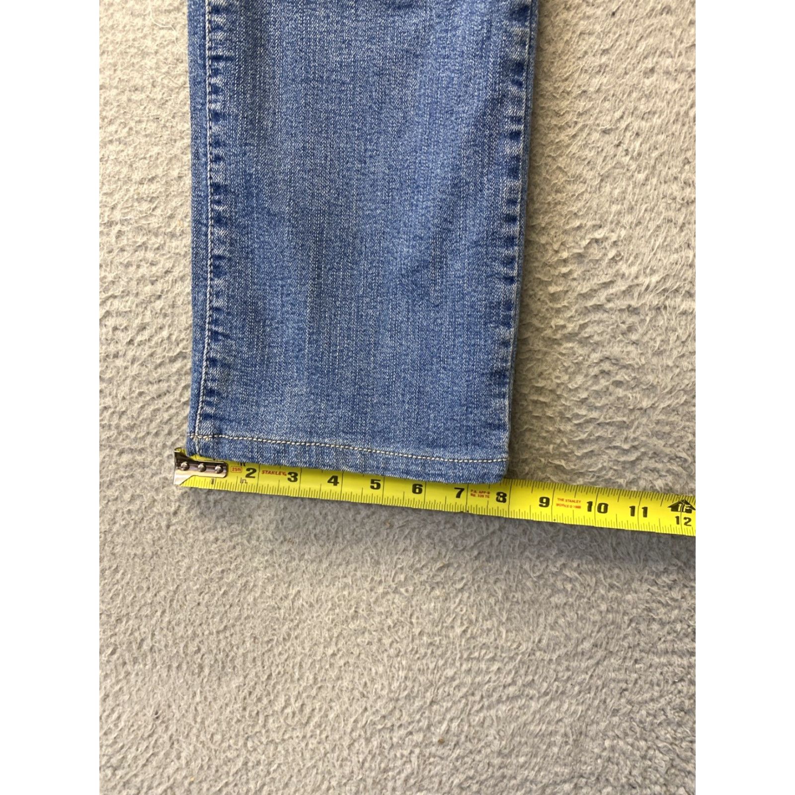 NYDJ NYDJ Jeans Women 6 Straight Denim 5-Pocket Slimming Mid Rise Blue Vintage City 29in Inseam Womens Regular Fit Size 28" / US 6 / IT 42 - 7 Thumbnail