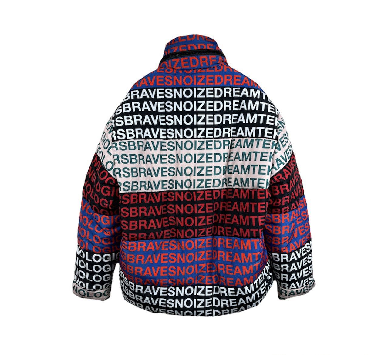 Diesel Diesel puffer boxy oversized down jacket full print words Size US S / EU 44-46 / 1 - 2 Thumbnail