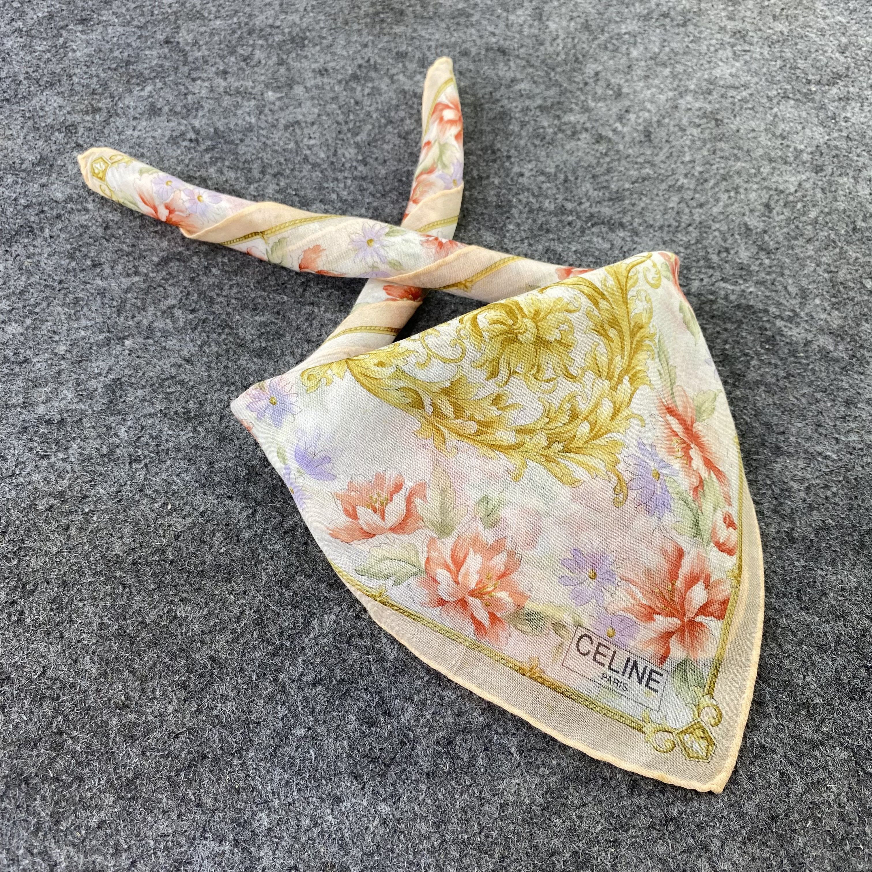 Celine Celine Handkerchief / Bandana / Neckerchief-B598 Size ONE SIZE - 1 Thumbnail