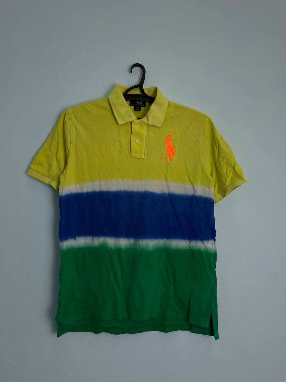Polo Ralph Lauren × Vintage Polo Ralph Lauren Mens Custom Fit Short Sleeve Big Pony XL Size US L / EU 52-54 / 3 - 1 Thumbnail