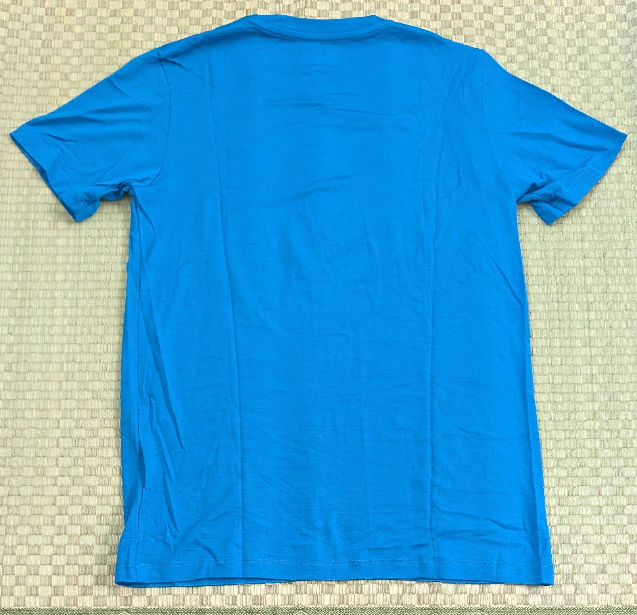 Outlier LNWOT Outlier Ultrafine Tee UFT Shirt 100% Merino Wool Blue Size US M / EU 48-50 / 2 - 2 Thumbnail