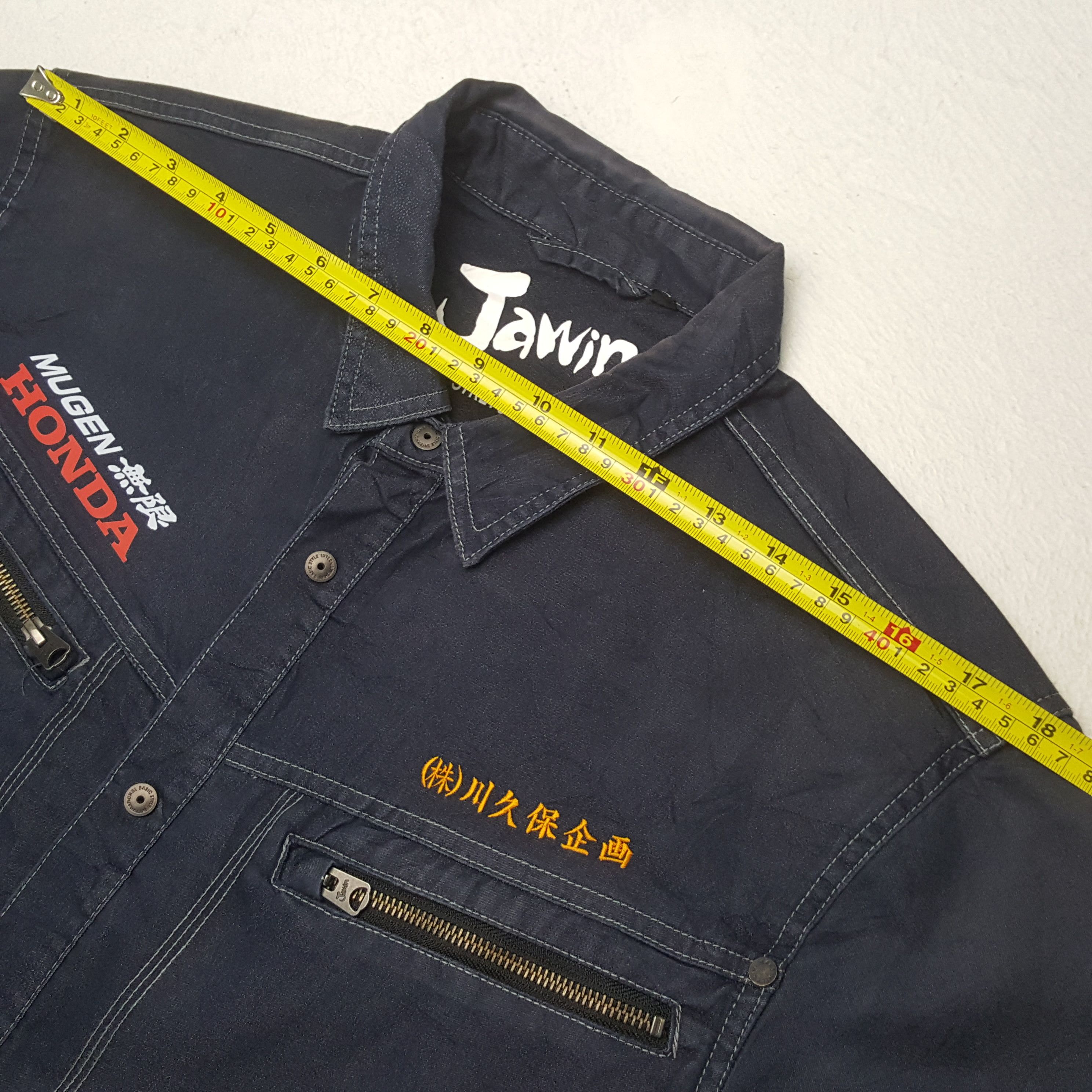 Vintage Mugen Honda Japanese Motorsports Custom Jacket RR17 Size US M / EU 48-50 / 2 - 5 Thumbnail
