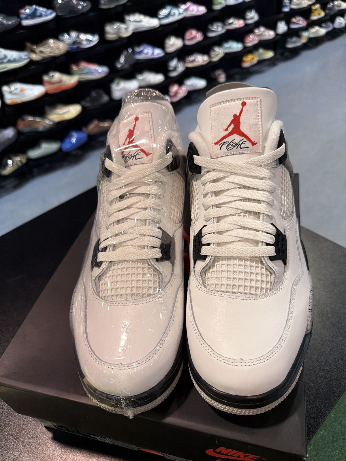 Jordan Brand Jordan 4 White Cements Size-13 Brand New Quick Ship Size US 13 / EU 46 - 7 Thumbnail