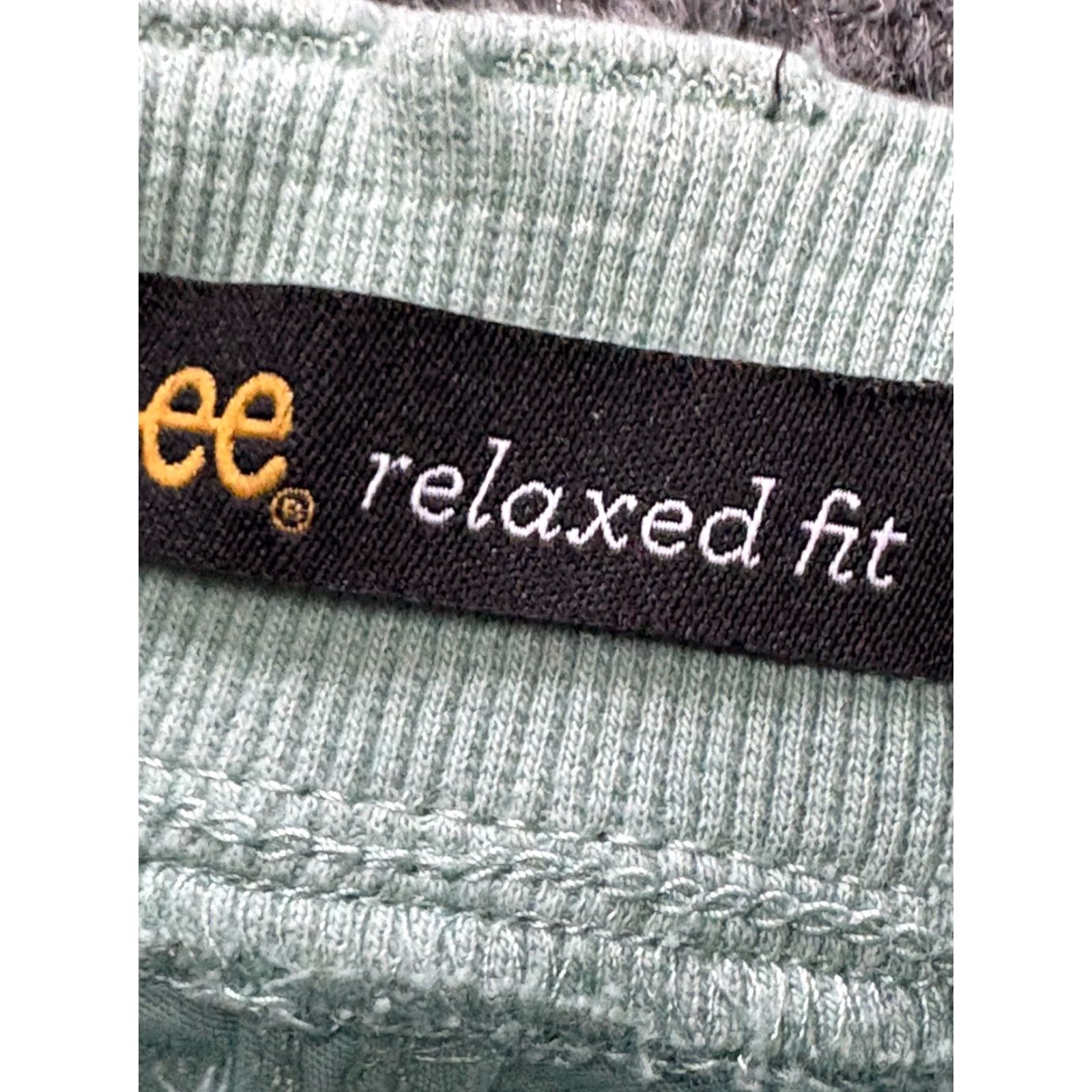 Lee Lee Shorts Womens 8P Petite Teal Stretch Relaxed Chino Pocket Logo Size 30" / US 8 / IT 44 - 5 Thumbnail