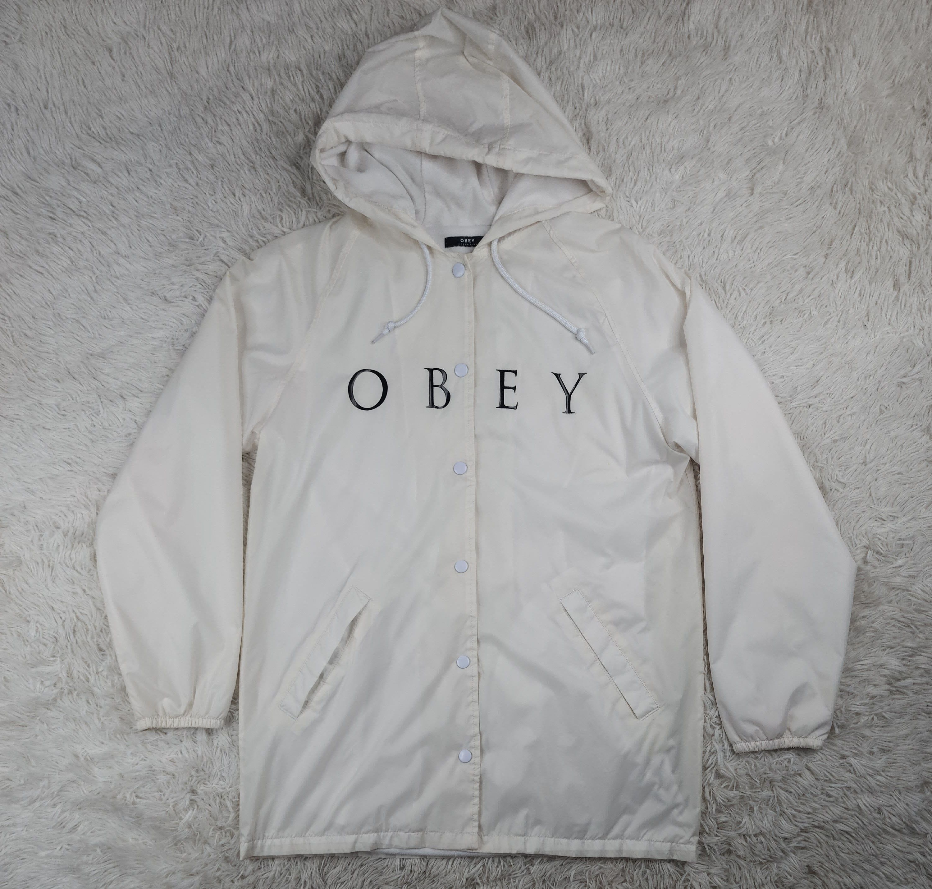 Obey OBEY Worldwide windbreaker buttoned jacket Size US M / EU 48-50 / 2 - 1 Thumbnail