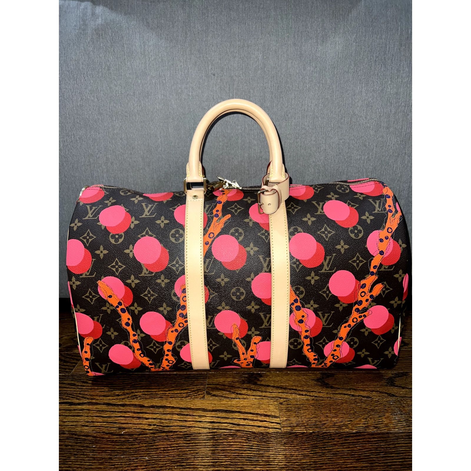 Louis Vuitton Louis Vuitton Ramages Monogram Brown Red Pink Travel Bag Size ONE SIZE - 2 Thumbnail