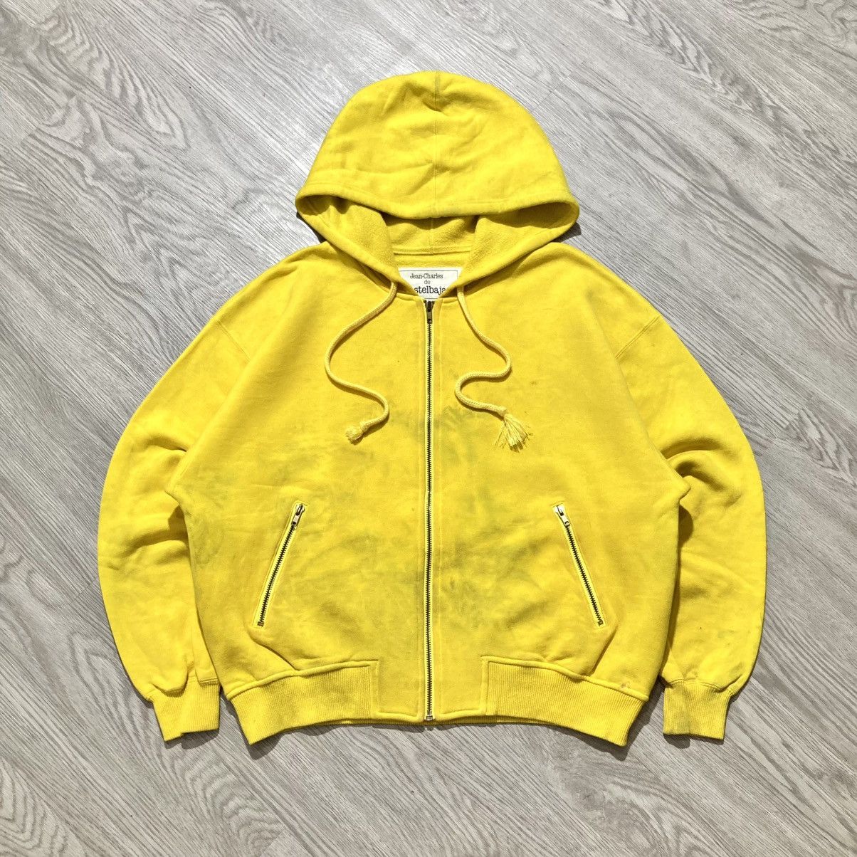 Jean Charles De Castelbajac 1990s Vintage Jean-Charles De Castelbajac Graphic Ziphoodie Size US L / EU 52-54 / 3 - 9 Thumbnail