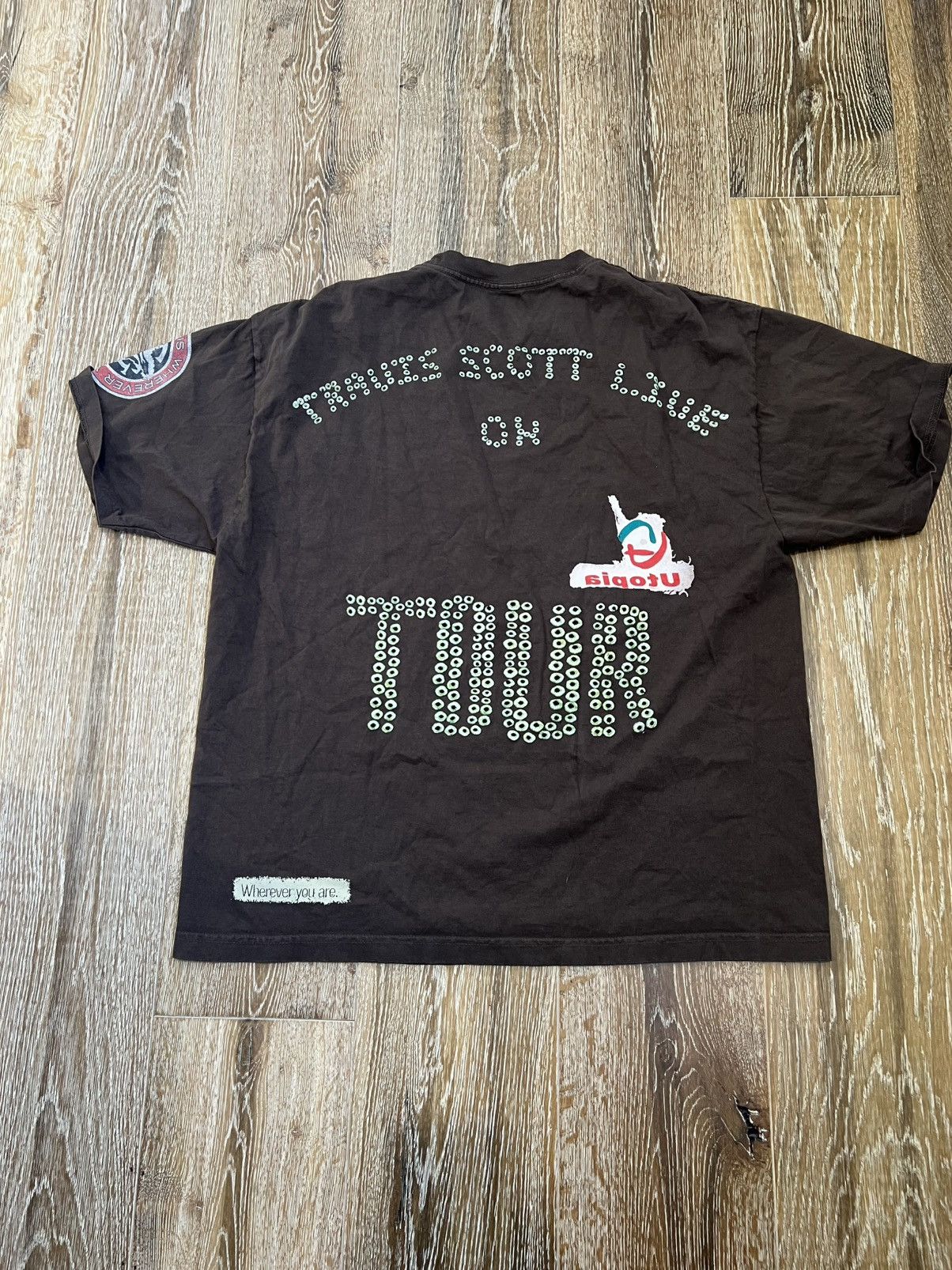 Travis Scott Travis scott utopia tour tee Size US XL / EU 56 / 4 - 2 Thumbnail