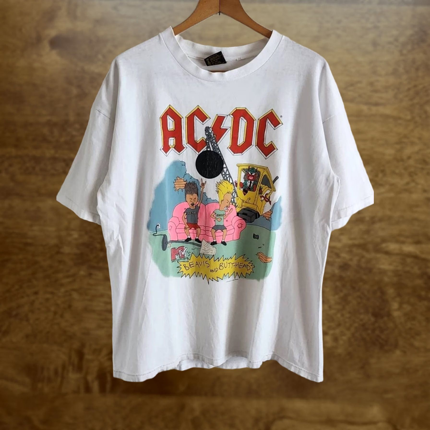 Mtv × Vintage Vintage Beavis and Butthead t shirt Stanley Desantis