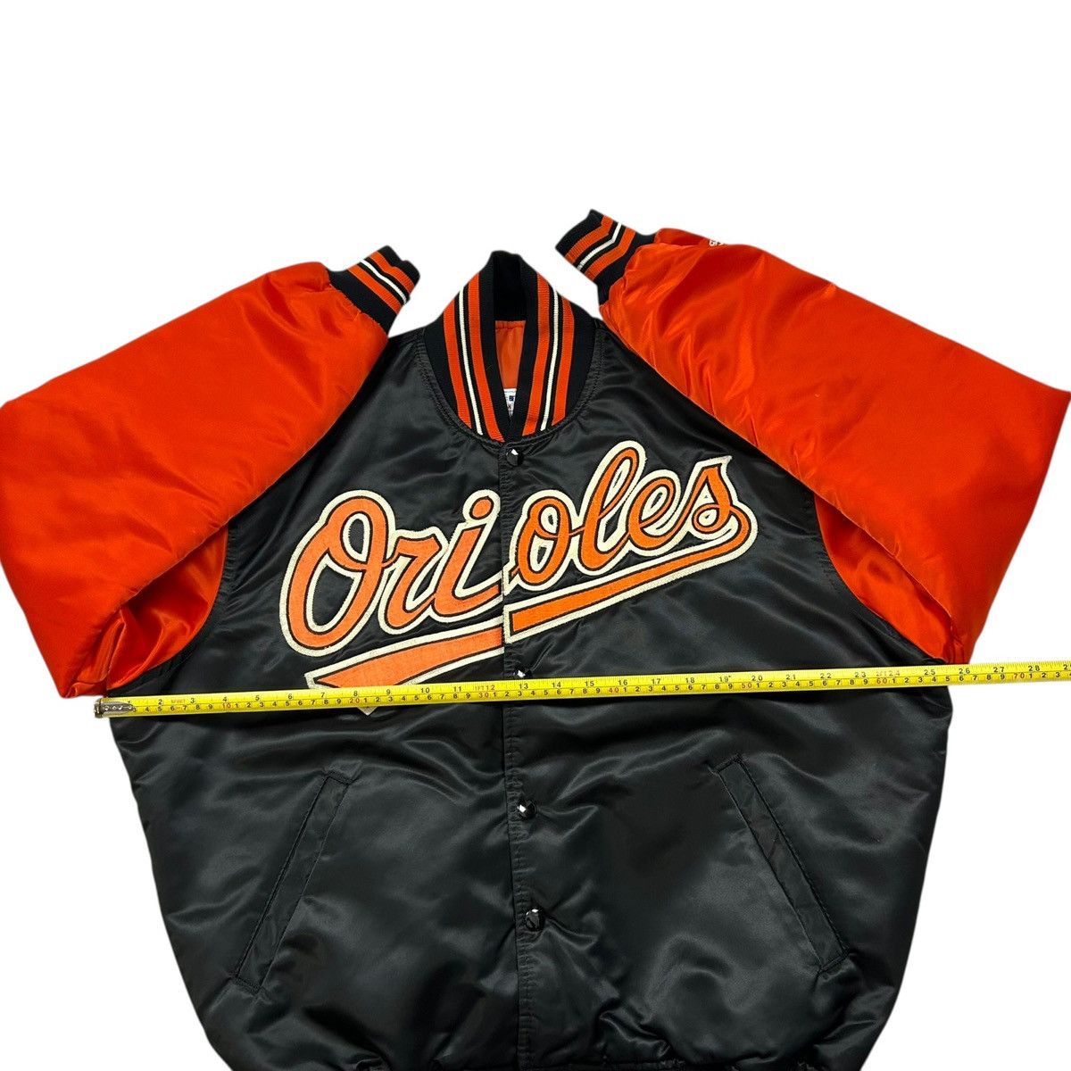 MLB VTG 90s MLB BALTIMORE ORIOLES RIPKEN JR STARTER SATIN JACKET Size US L / EU 52-54 / 3 - 9 Thumbnail