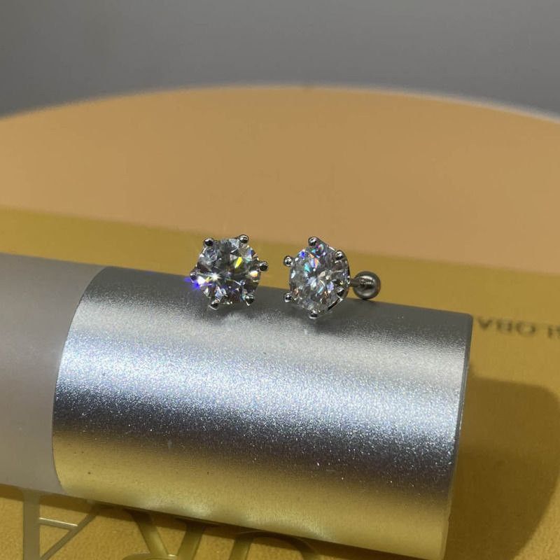 Jewelry Screw Stud Earrings Size ONE SIZE - 3 Thumbnail