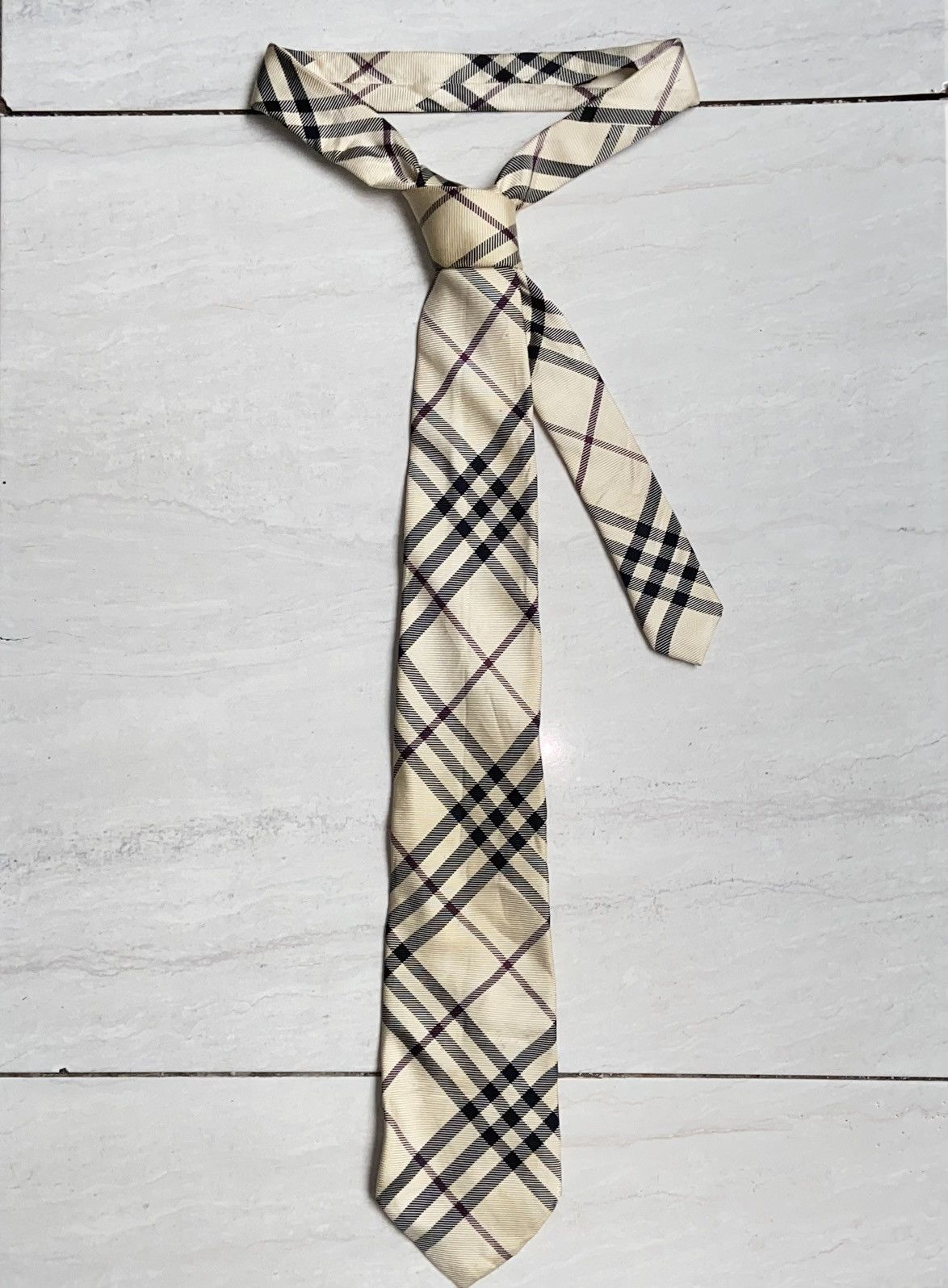 Burberry BURBERRY Striped Tie Size ONE SIZE - 7 Thumbnail