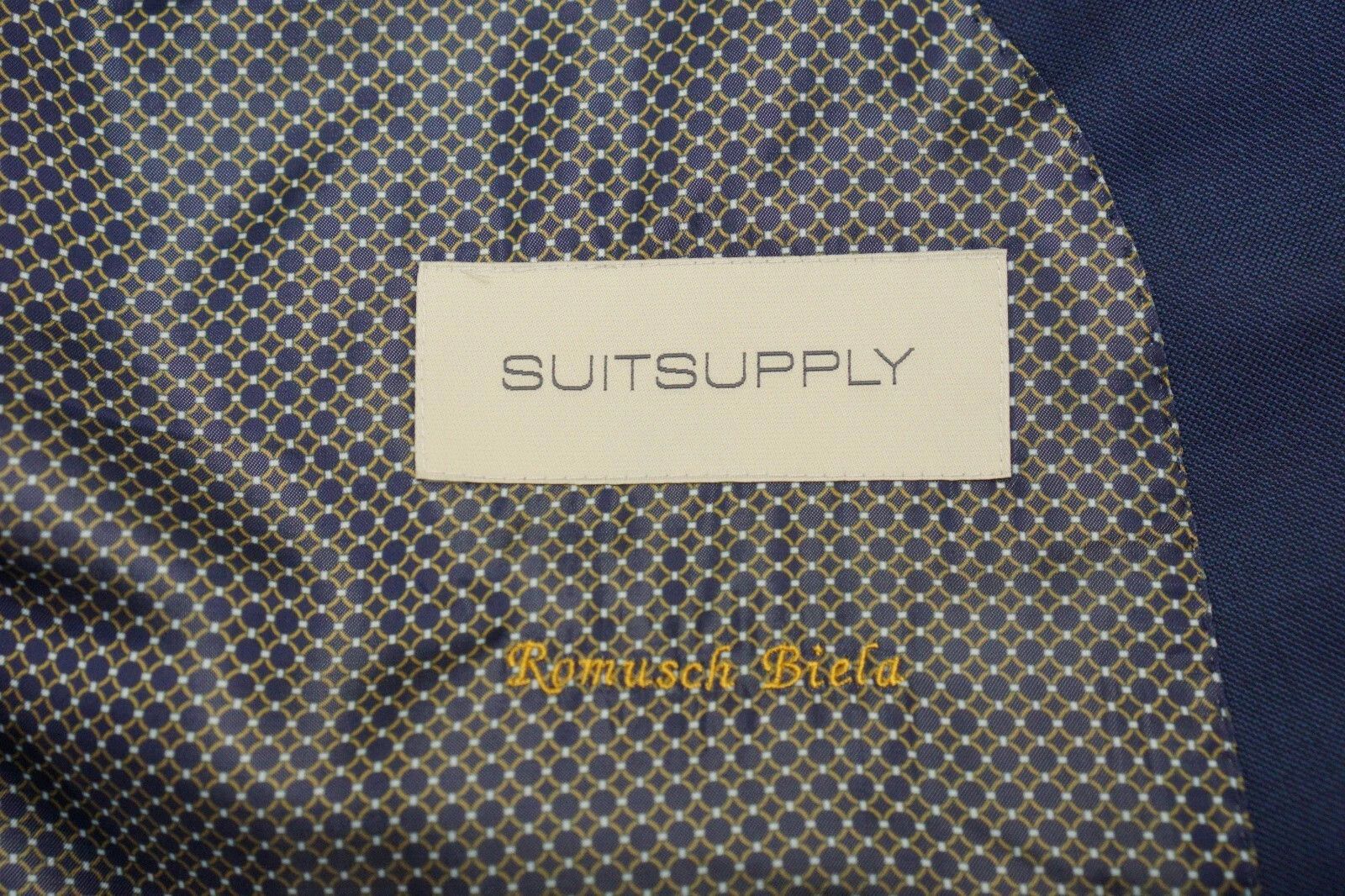 Suitsupply Men Suitsupply Suit La Spalla Double Breasted Peak US56S Size 54L - 5 Thumbnail