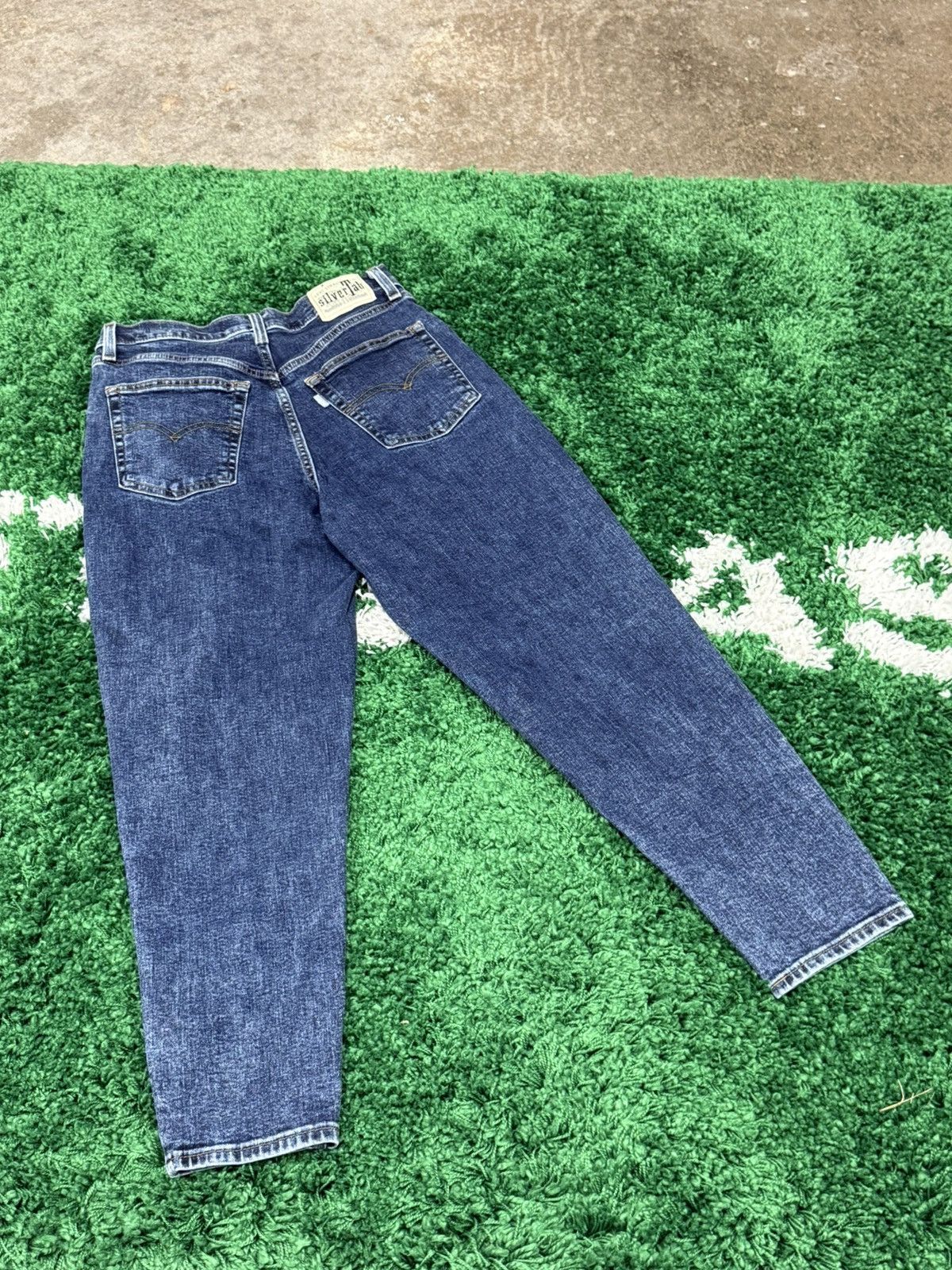Levi's Levi's Silver Tab Denim Jeans Baggy Sz. 29 Size US 29 - 2 Thumbnail