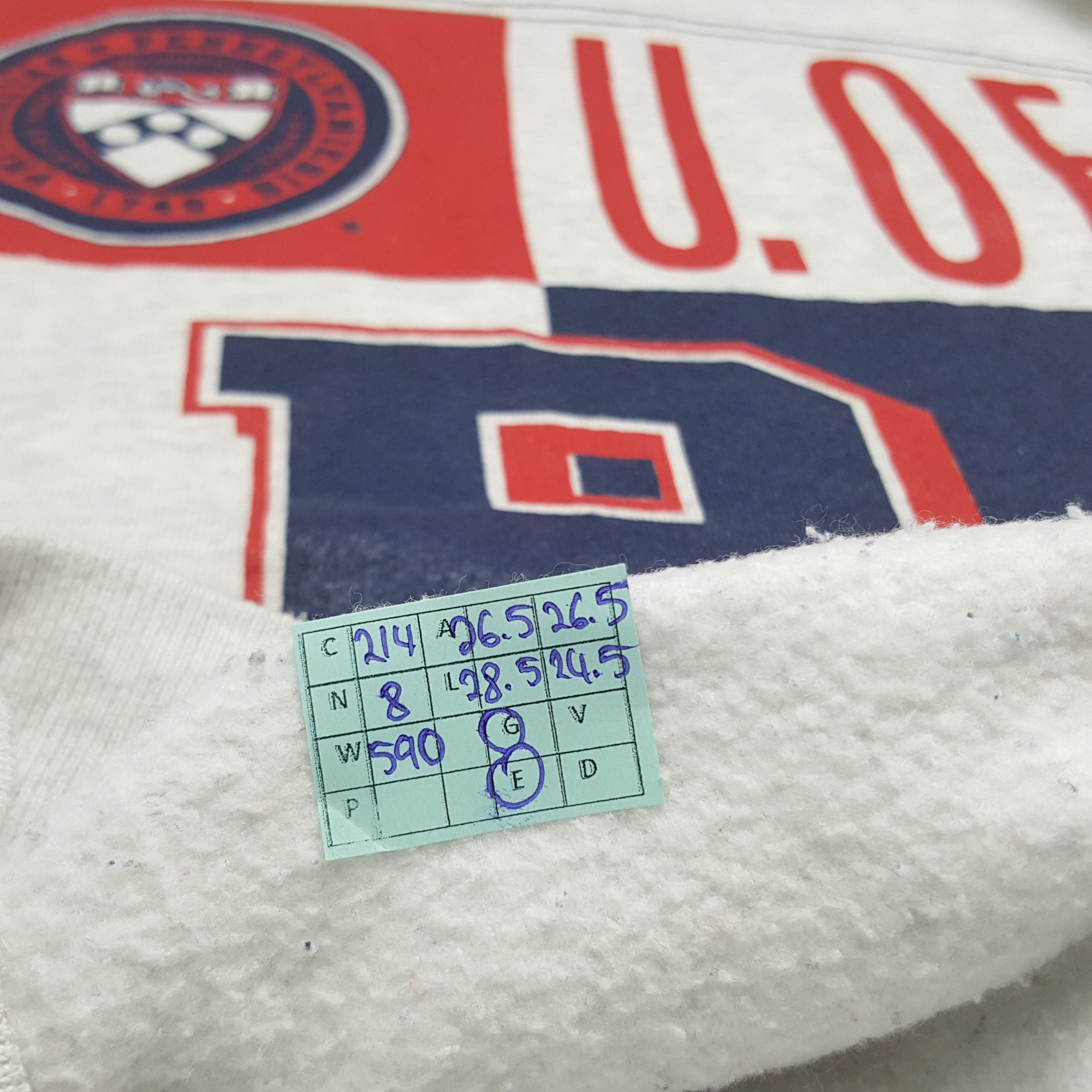 Jansport × Vintage Vintage University of Pennsylvania Sweatshirts Size US XL / EU 56 / 4 - 7 Thumbnail