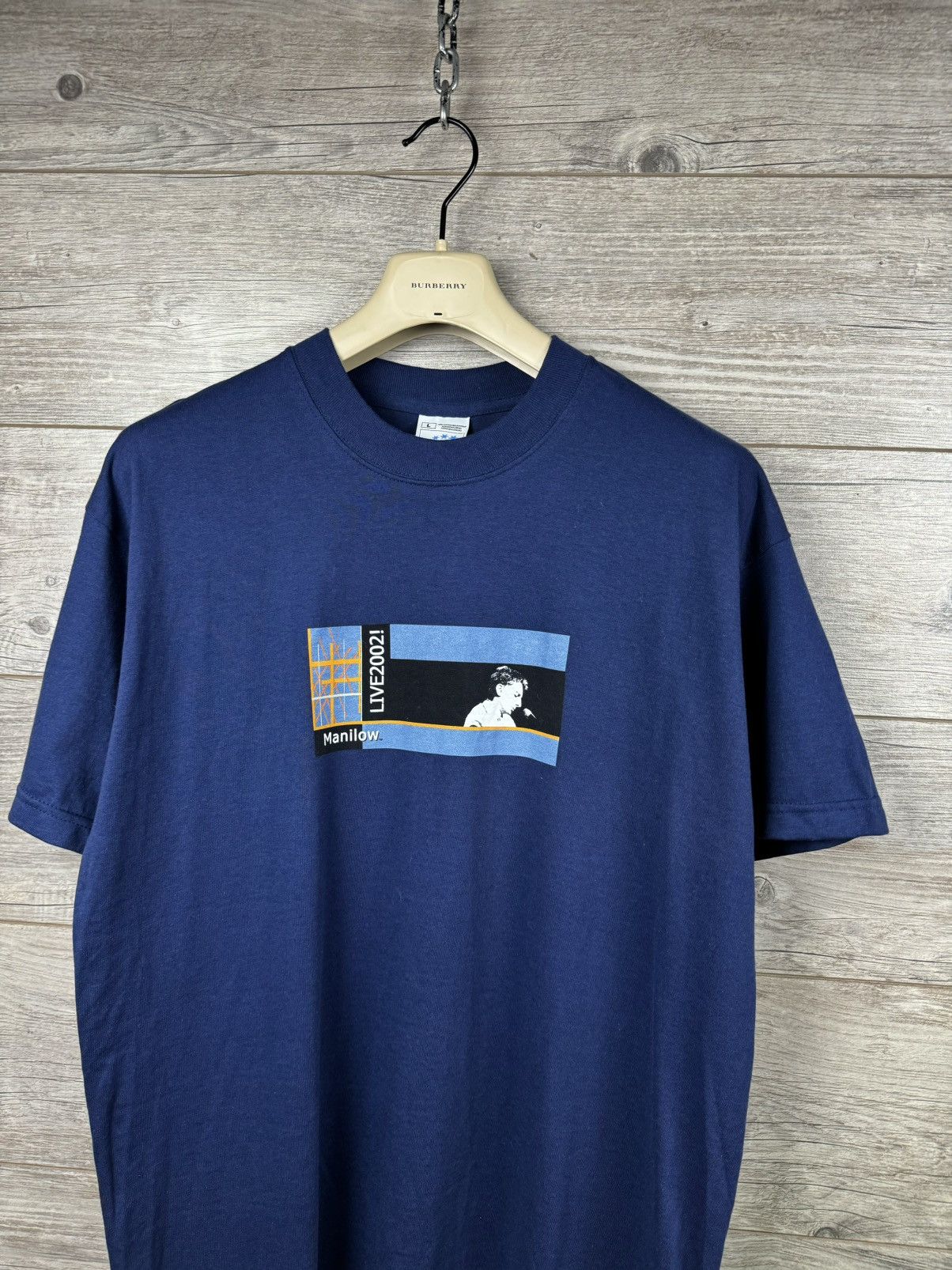 Vintage Manolis Live 2002 shirt music 🎵 vintage size L Size US L / EU 52-54 / 3 - 1 Thumbnail