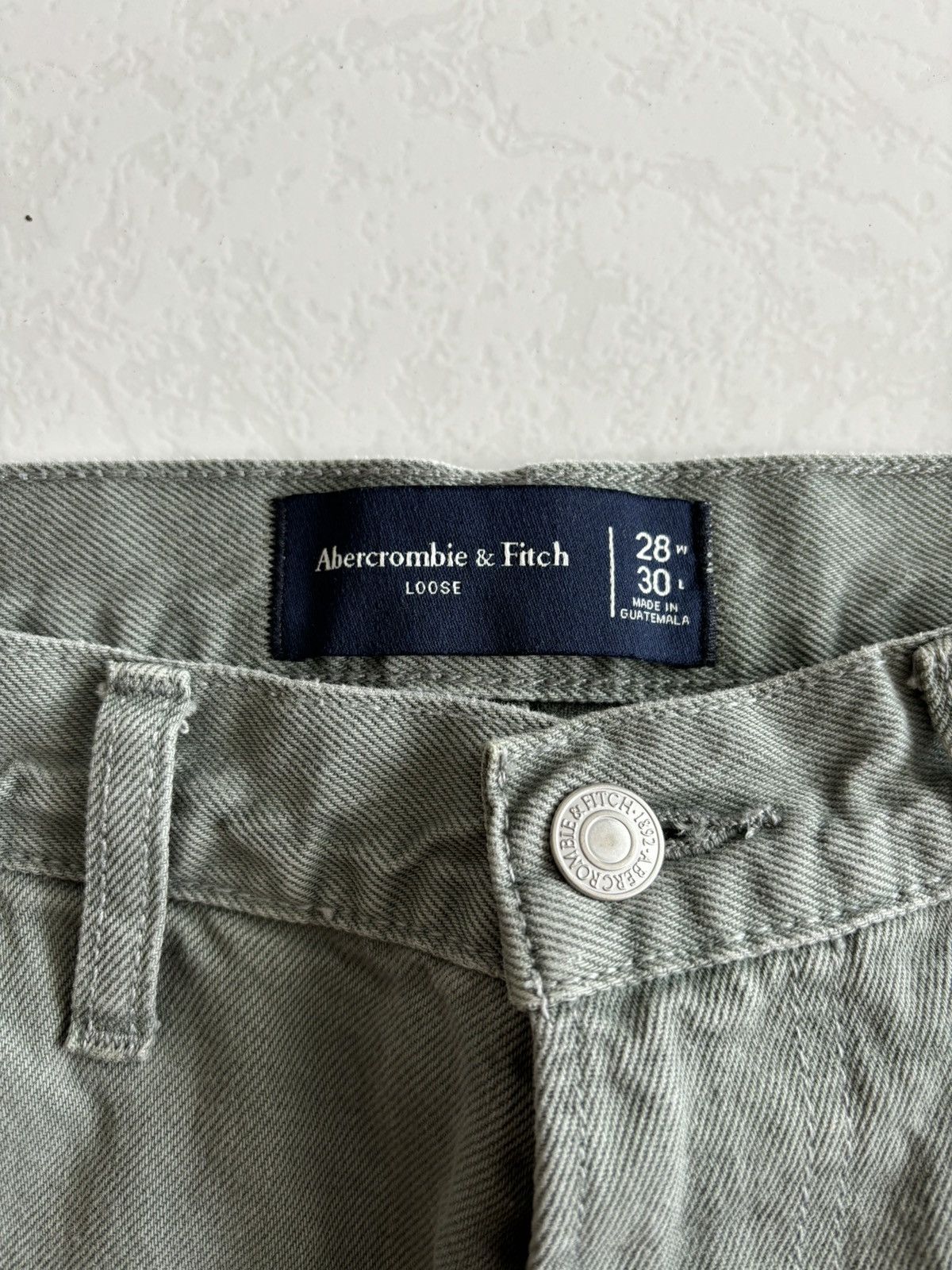 Abercrombie & Fitch A&F Loose fit carpenter pants Size US 28 / EU 44 - 5 Thumbnail