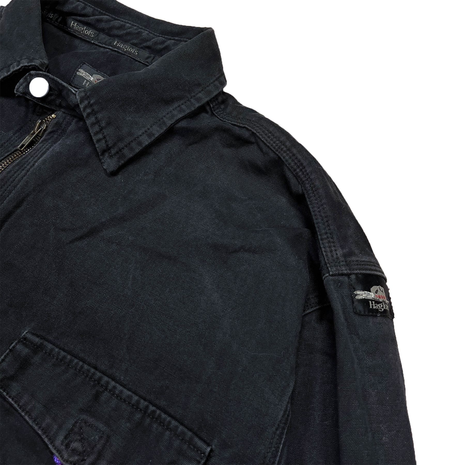 Haglofs Vintage 90s Haglofs Tight Denim Overshirt Jacket • L size Size US L / EU 52-54 / 3 - 5 Thumbnail