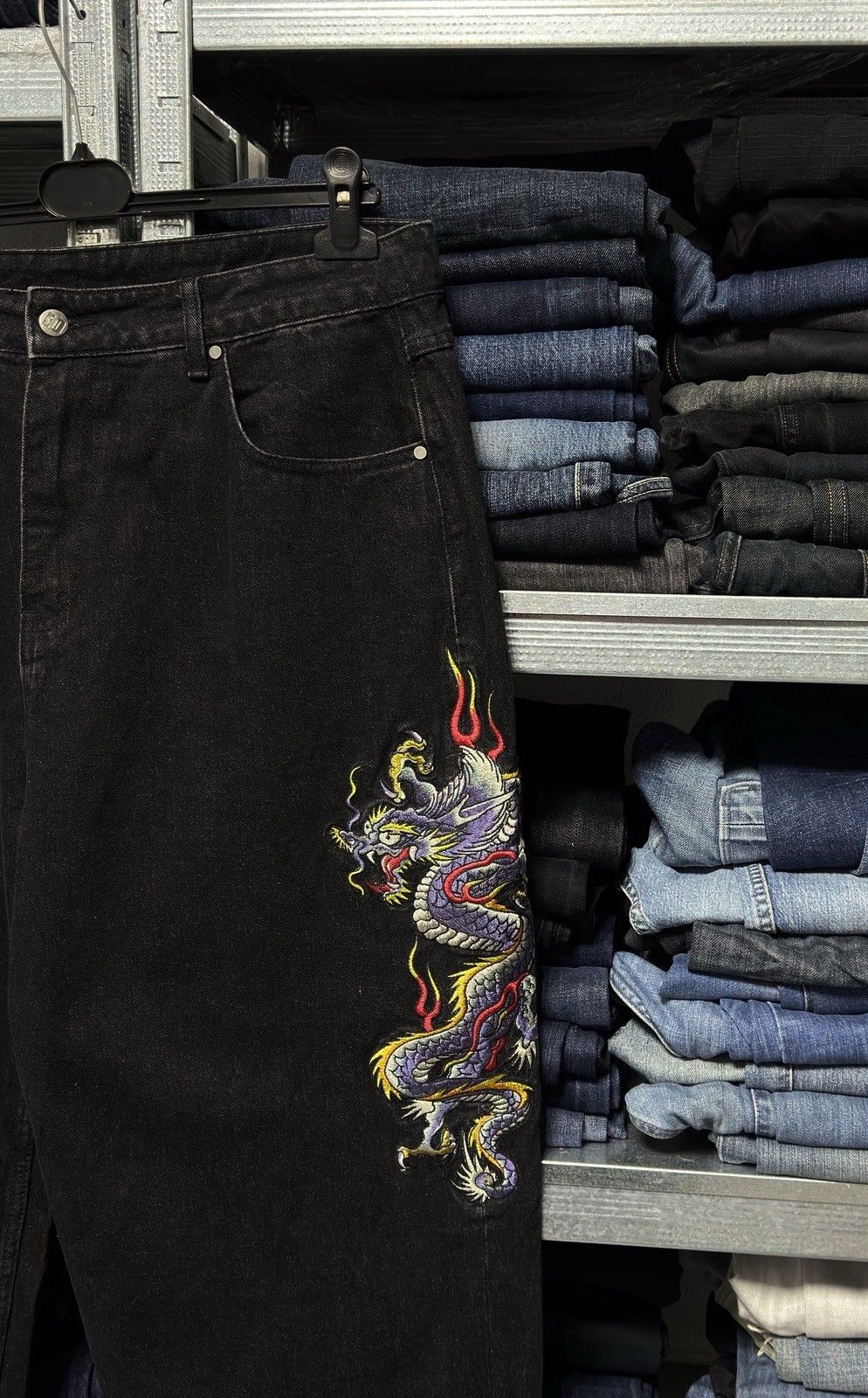 Ed Hardy Ed Hardy by Christian Audigier Battle Dragon Tattoo Size US 36 / EU 52 - 5 Thumbnail