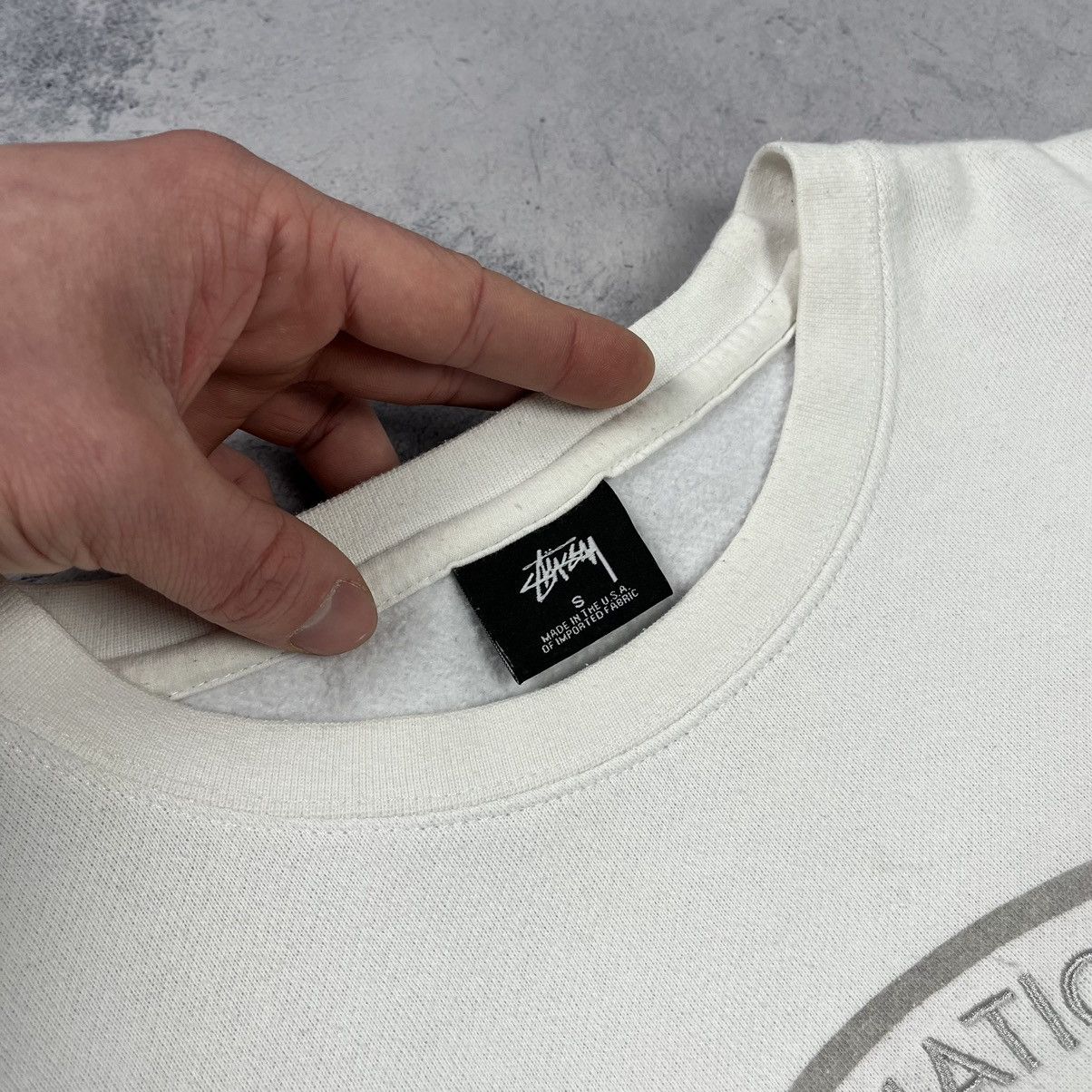 Stussy Vintage Stussy tribe y2k big logo sweatshirt 90’s Size US S / EU 44-46 / 1 - 5 Thumbnail