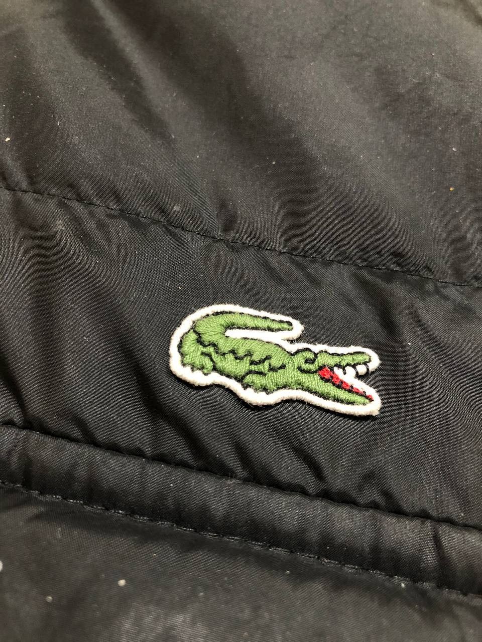 Lacoste Hooded Down Puffer Jacket VINTAGE STREETWEAR