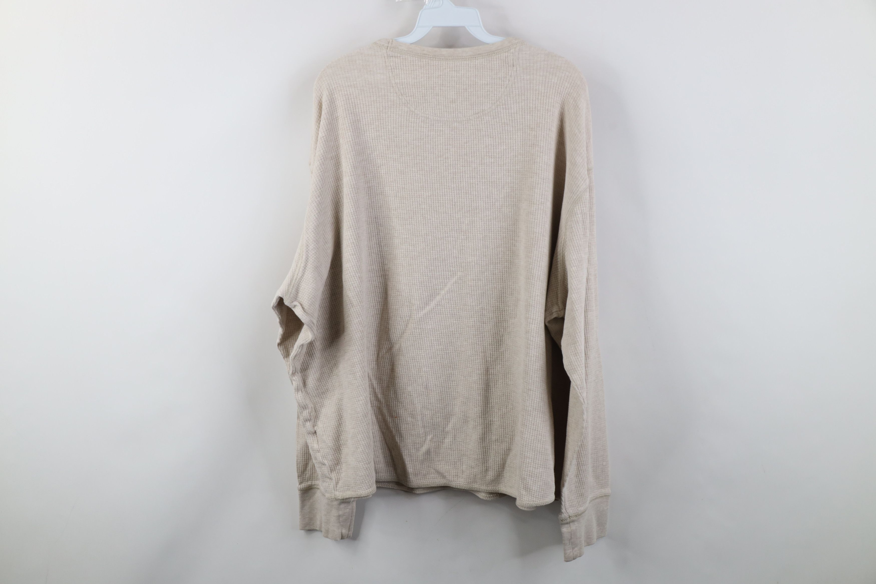 Eddie Bauer Vintage Y2K Eddie Bauer Waffle Knit Long Sleeve T-Shirt Size US XXL / EU 58 / 5 - 10 Thumbnail