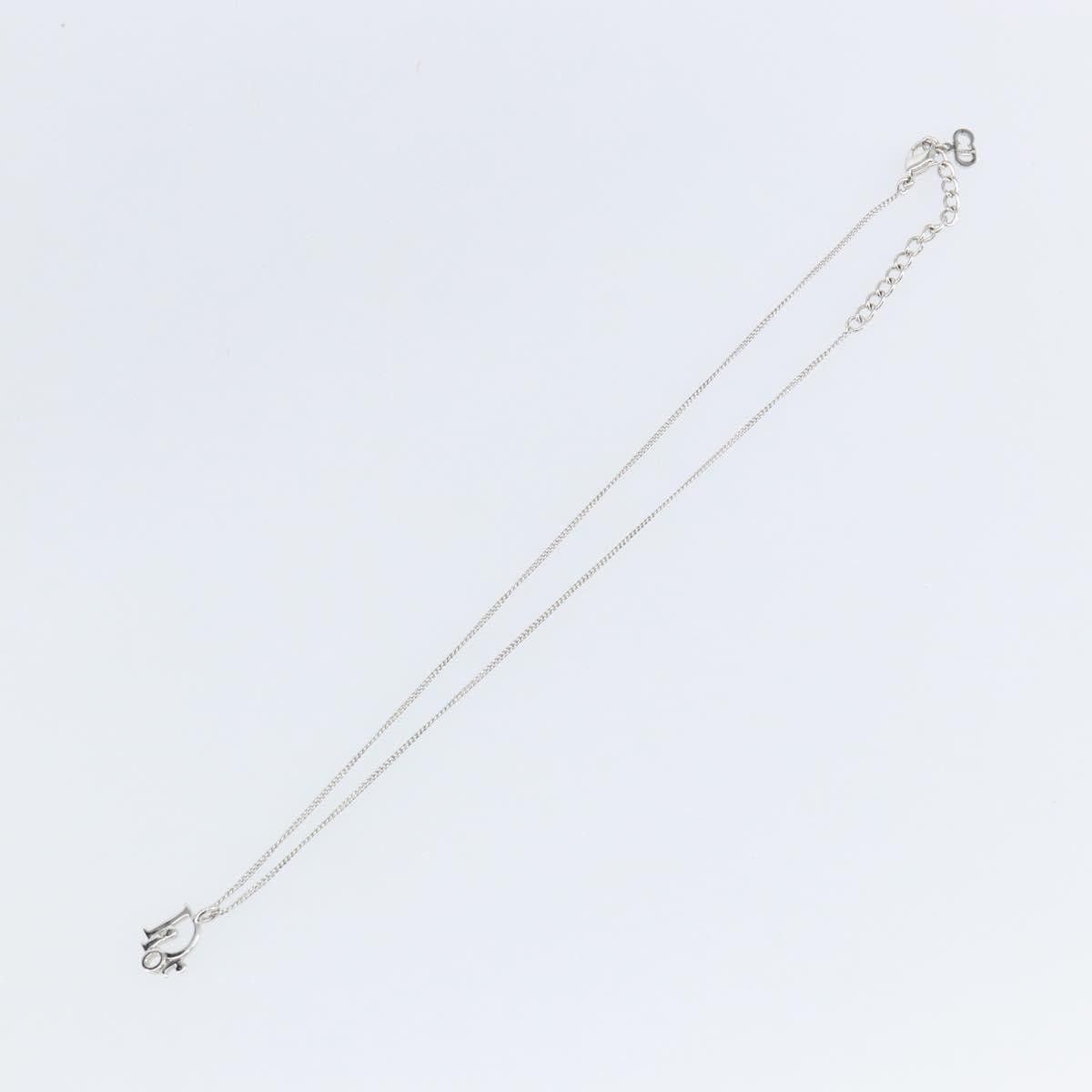 Dior Christian Dior Logo Pendant Necklace Metal Size ONE SIZE - 1 Thumbnail