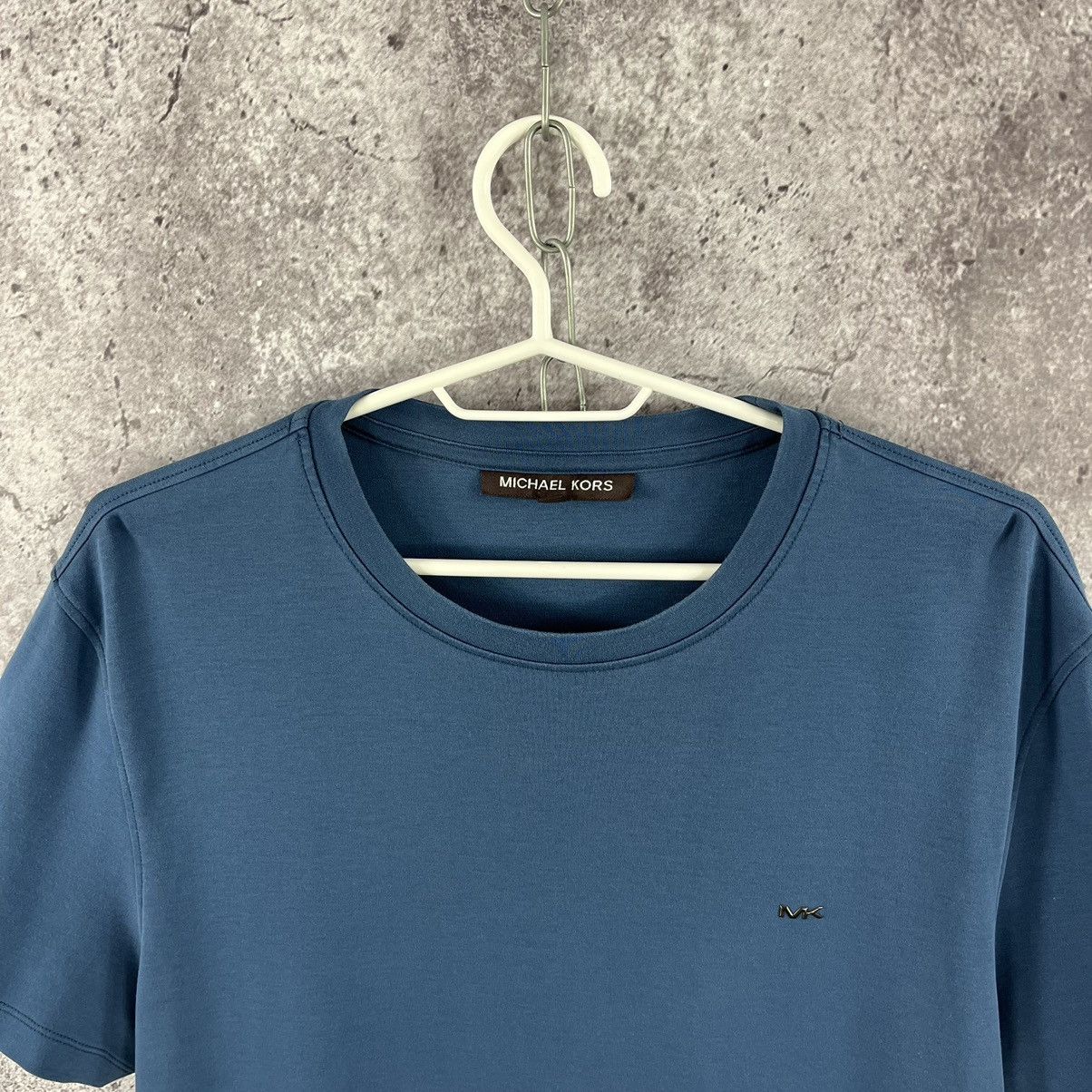 Designer × Michael Kors Michael Kors T-Shirt Small Metal Logo Navy Size L Size US L / EU 52-54 / 3 - 2 Thumbnail