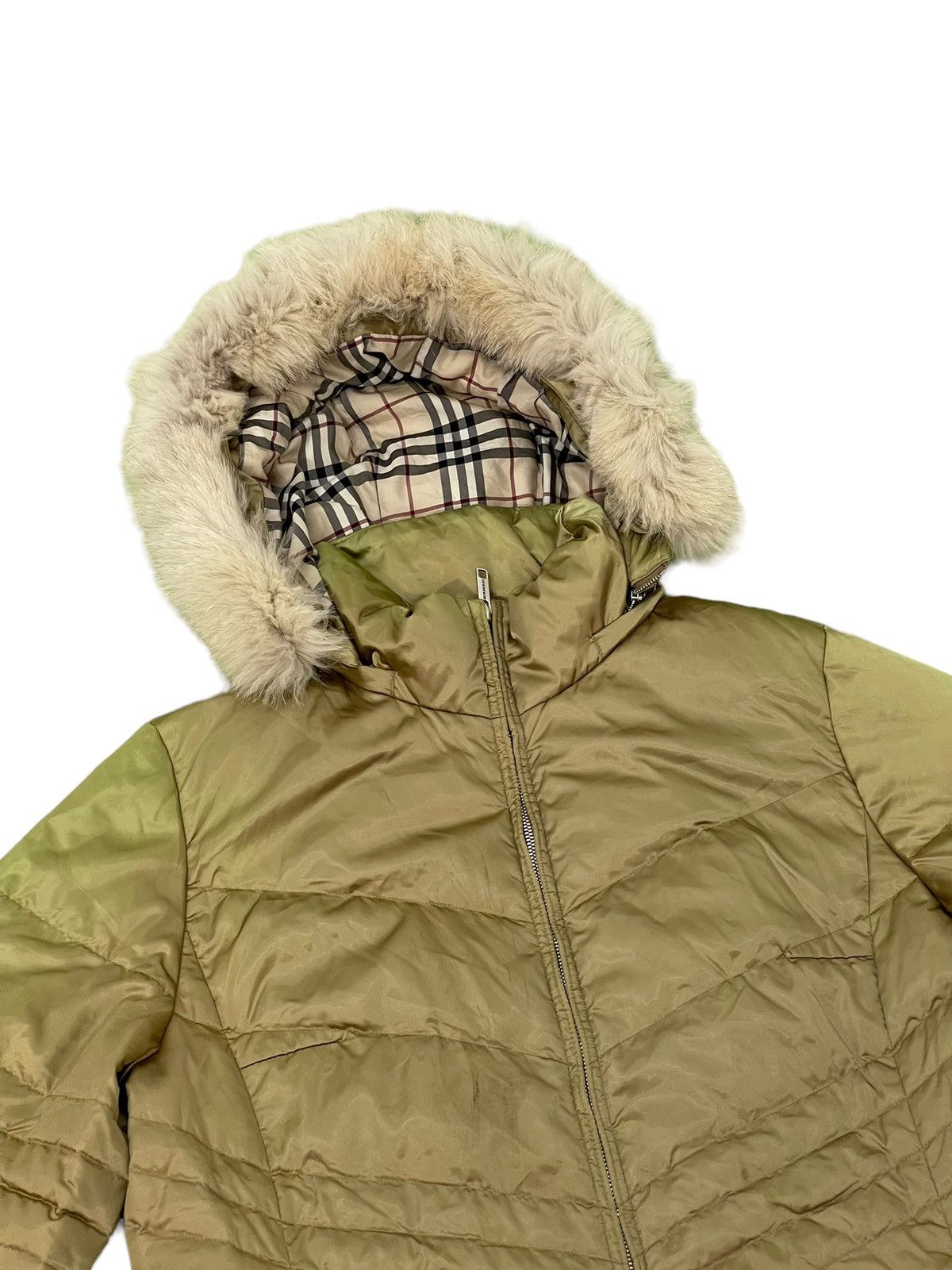 Burberry Fur Hoodie Down Parka Burberry London Beauty Sun Faded 5🟩3 Size US M / EU 48-50 / 2 - 11 Thumbnail
