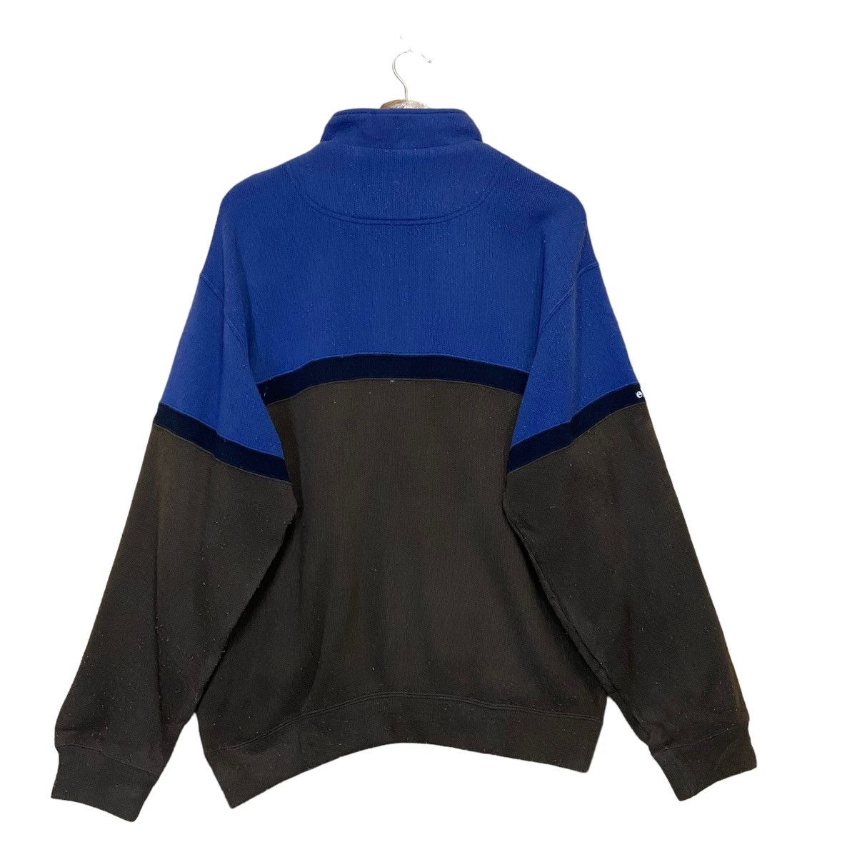 Ellesse Vintage 90’s Ellesse Small Logo Spellout Halfzip Sweatshirt Size US L / EU 52-54 / 3 - 9 Thumbnail