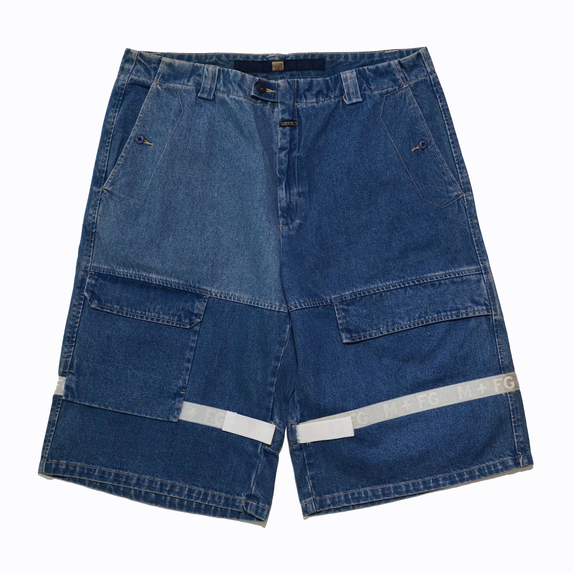 Marithe + Francois Girbaud M+FG W40 Cargo Jorts Y2K Hip Hop 2006 Craft Size US 40 / EU 56 - 1 Thumbnail