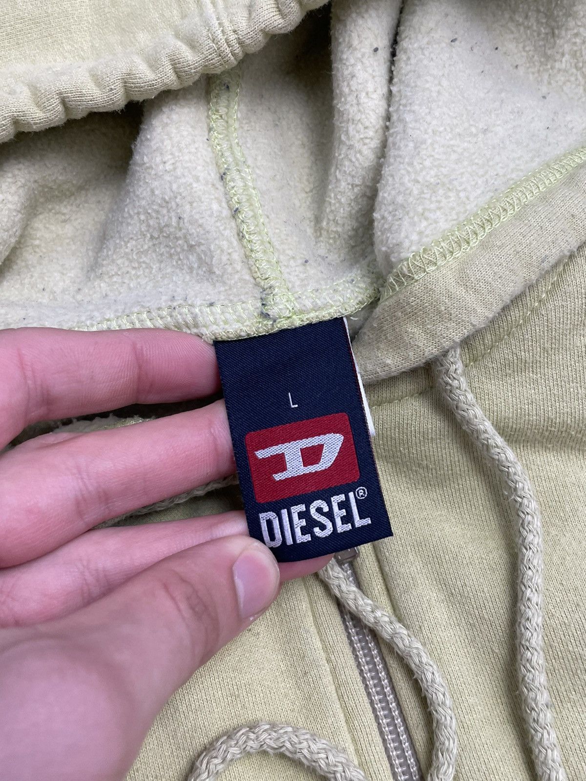 Diesel × Playboi Carti Diesel Zip Hoodie Opium Playboi Carti Ken Carson evil swag Size US L / EU 52-54 / 3 - 8 Thumbnail