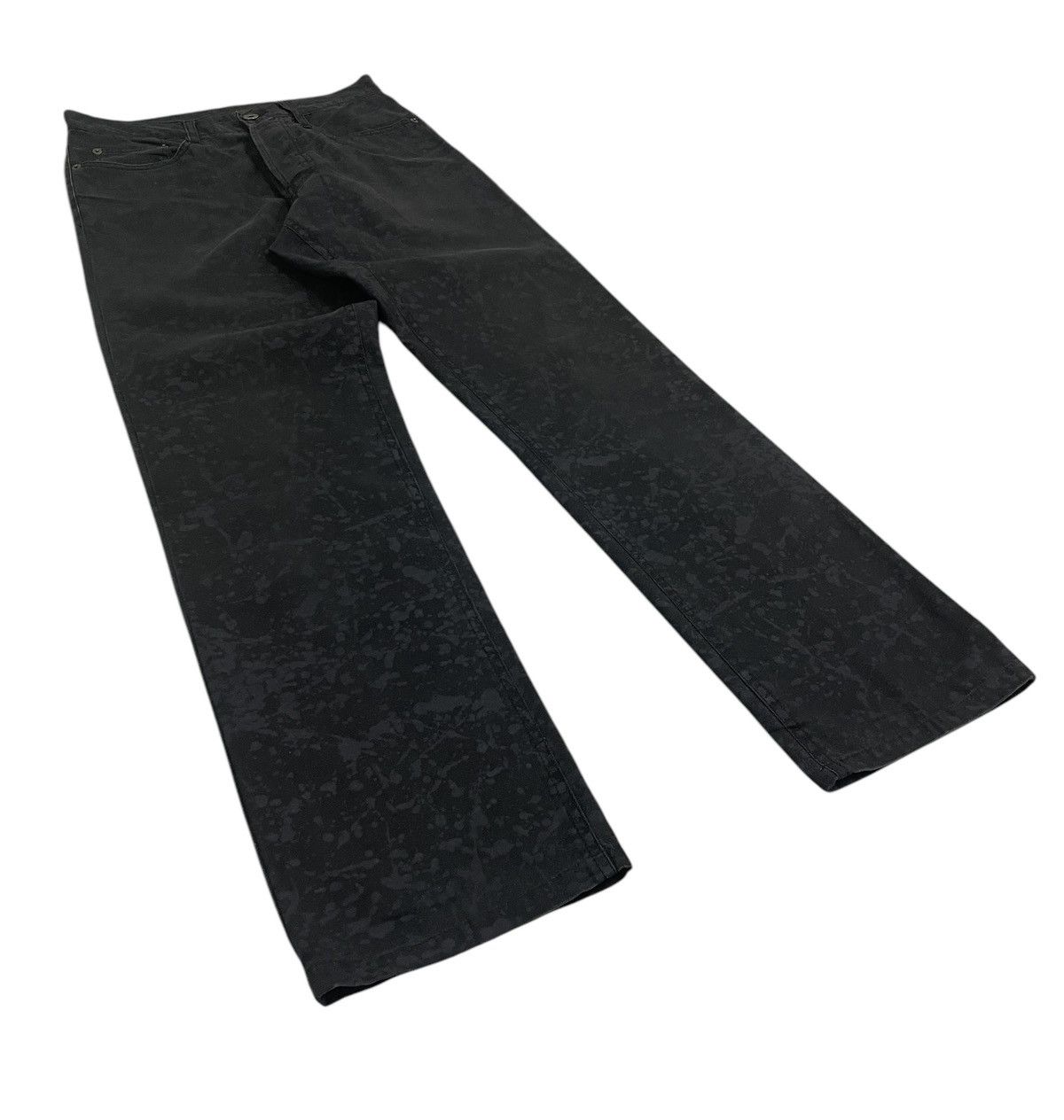 5351 POUR LES HOMMES × Hysteric Glamour × Japanese Brand 5351 Pour Less Hommes Paint Splatter Pants Size US 28 / EU 44 - 3 Thumbnail