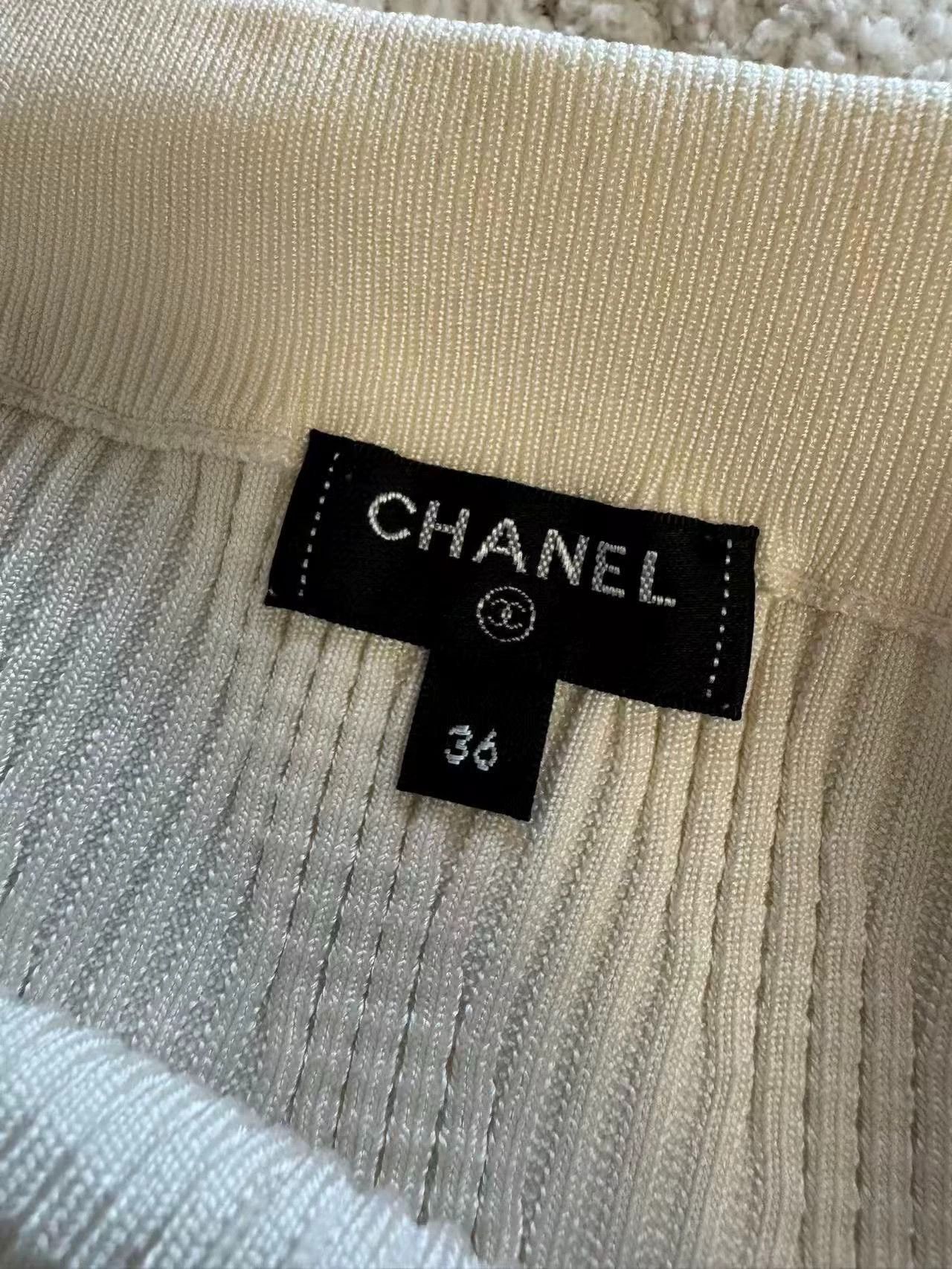 Chanel Chanel Off-The-Shoulder Cami 36 99 New Size XS / US 0-2 / IT 36-38 - 4 Thumbnail