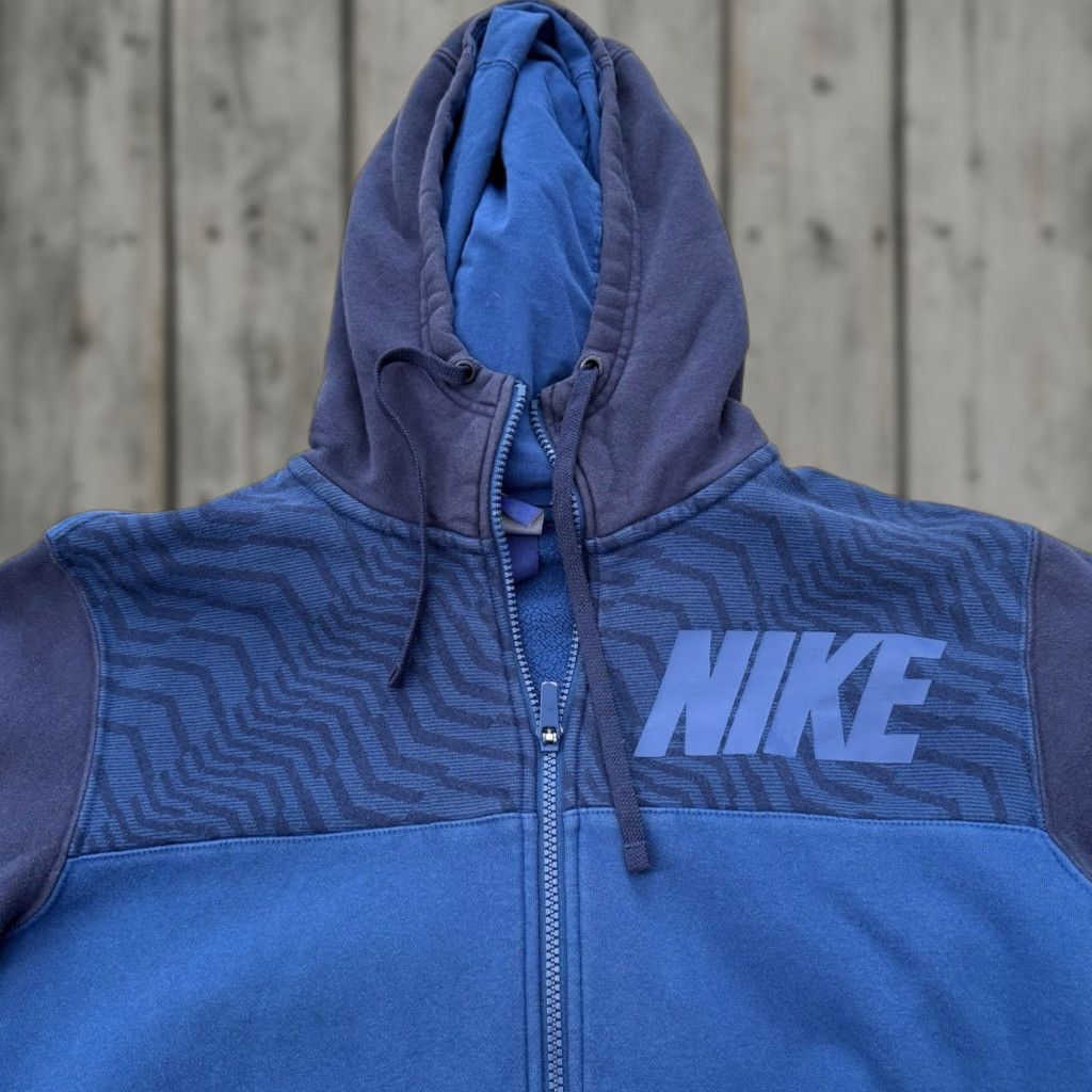 Nike Nike Hoodie Sweatshirt Mens Small Blue Full Zip Logo Athletic Sports Size US S / EU 44-46 / 1 - 1 Thumbnail