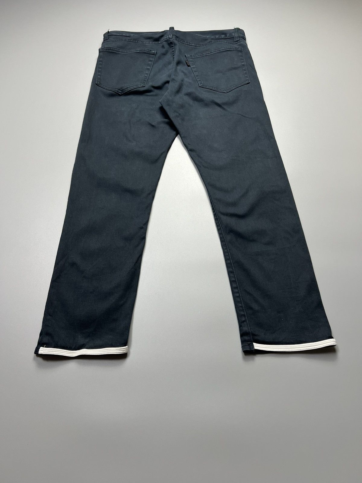 Undercover Undercoverism - AW12 Hem Piping Chino - Pants(Navy BlueDark) Size 30" / US 8 / IT 44 - 7 Thumbnail