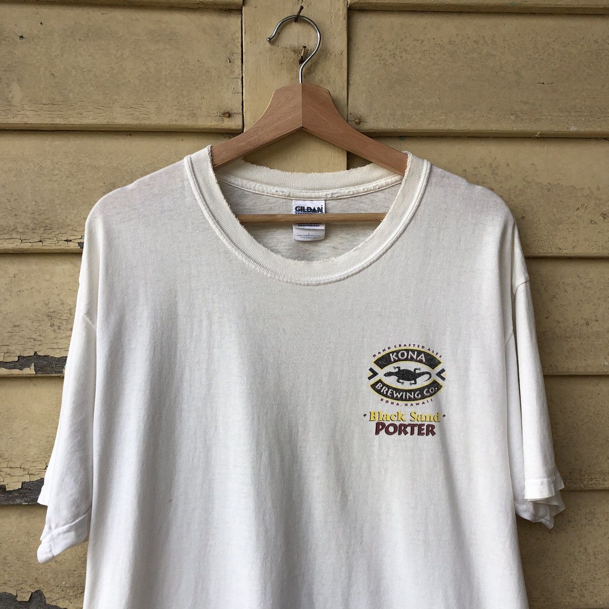 Vintage 🔥Distressed🔥 Vintage y2k Hand Crafted Ales KONA Tshirt Size US L / EU 52-54 / 3 - 2 Thumbnail