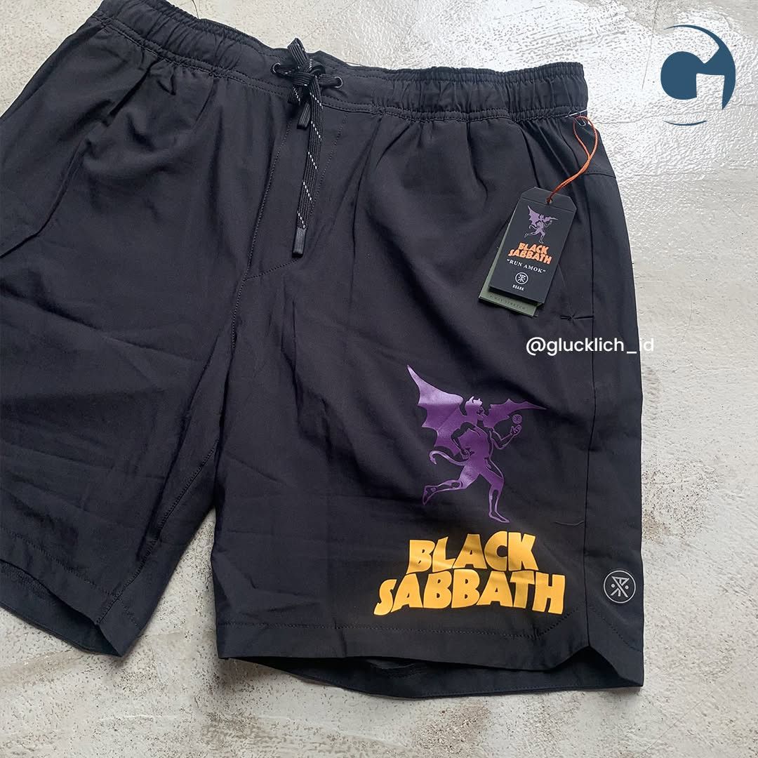 Roark Roark, Run Amok Serrano 2.0 Black Sabbath Short 8” Black Size US 28 / EU 44 - 5 Thumbnail