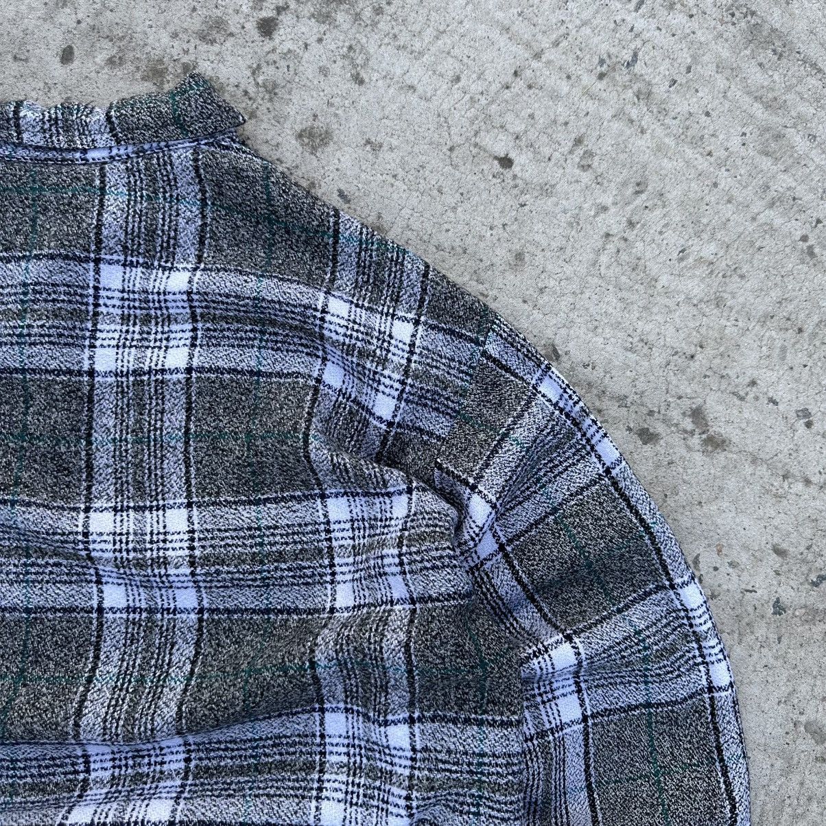 Flannel Vintage Wester Style Checked Shirt Button Up Y2K Cowboy 00s Size US XL / EU 56 / 4 - 11 Thumbnail