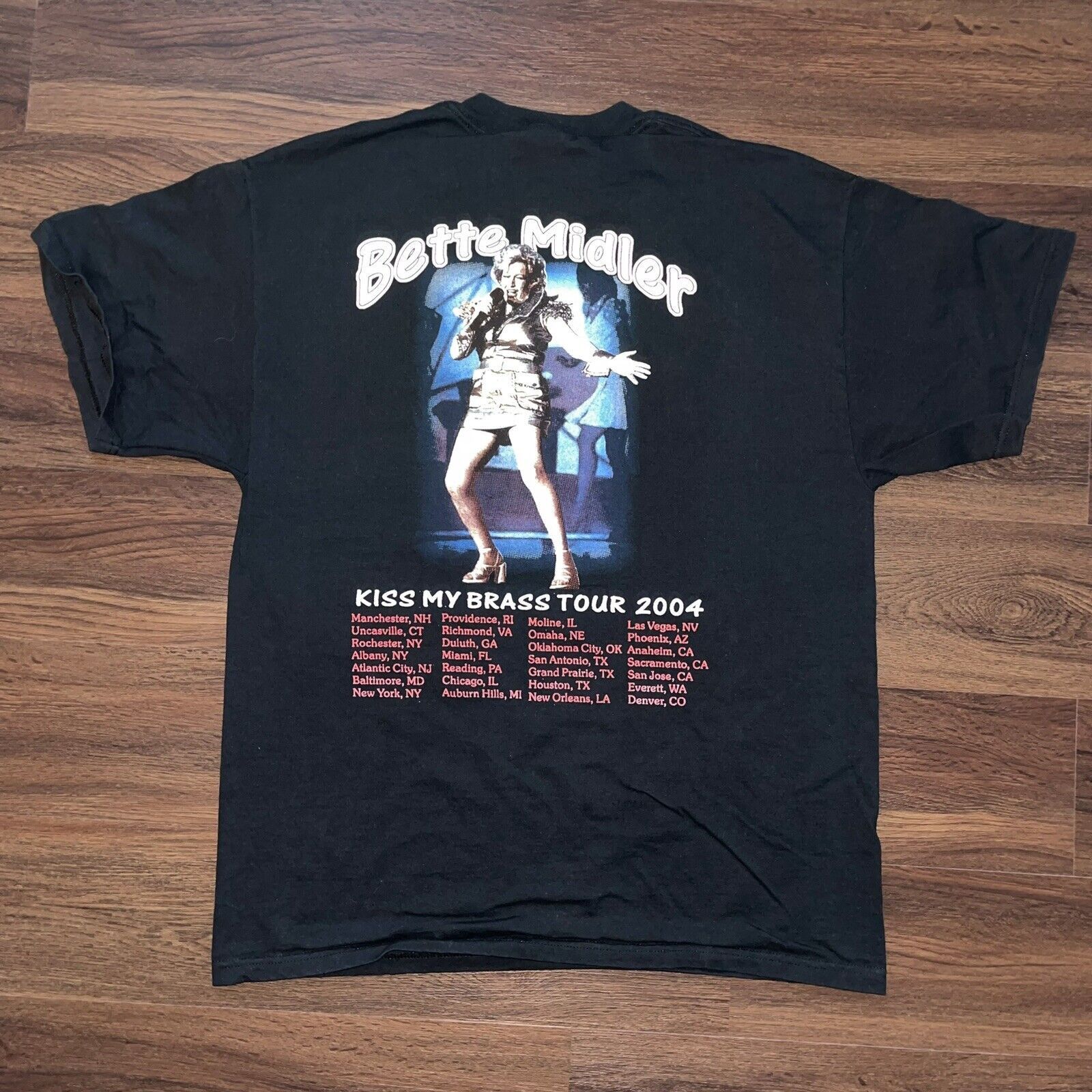 Delta Vtg Bette Midler Tour Tee 2004 L Lost My Brass Rare Shirt Size US L / EU 52-54 / 3 - 8 Thumbnail