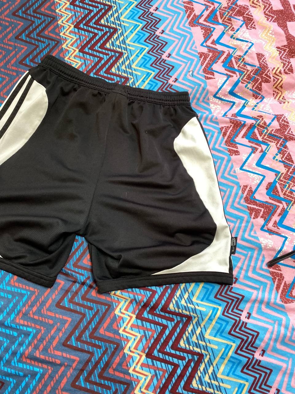 Adidas streetwear Adidas black shorts Vintage Y2K logo Size US 32 / EU 48 - 13 Thumbnail