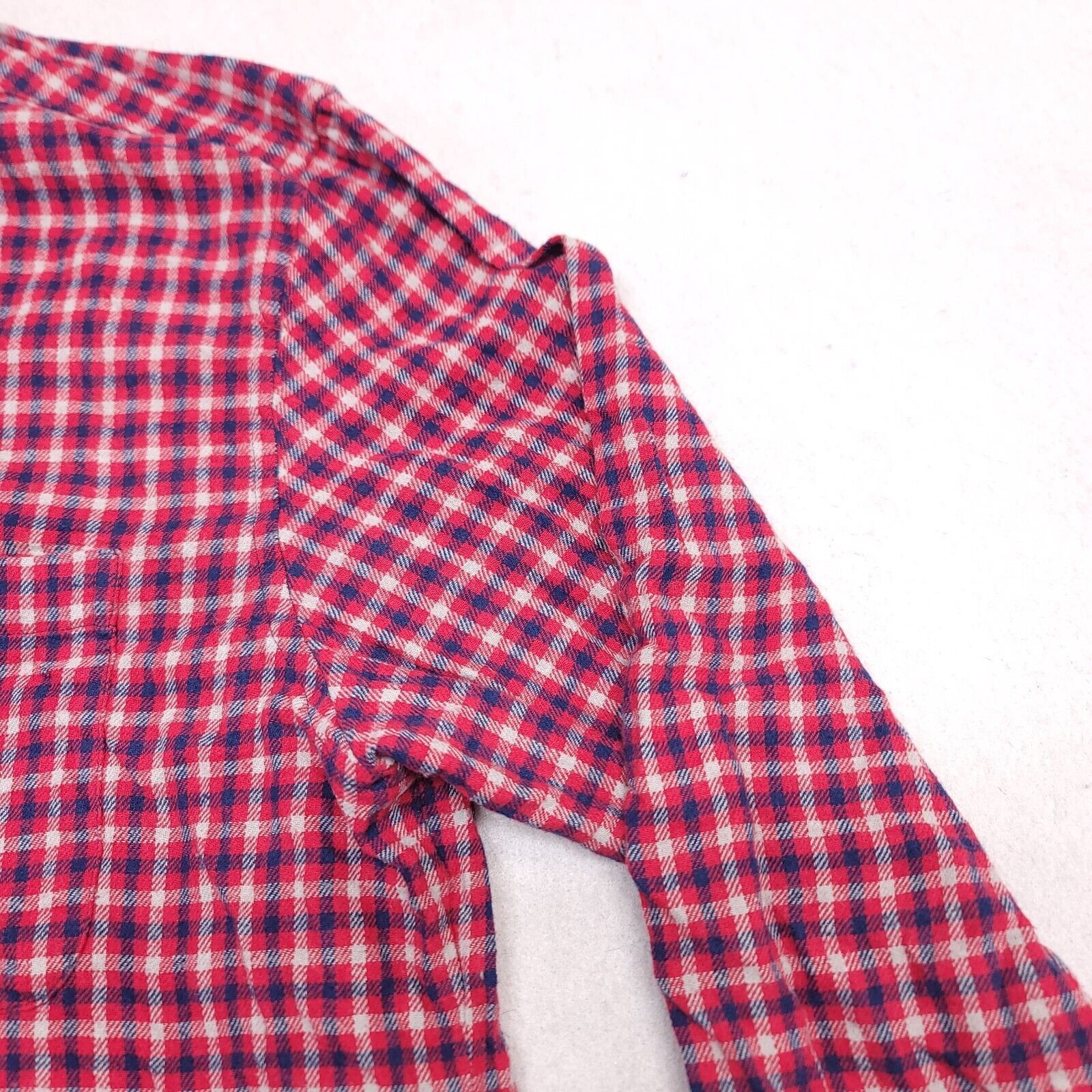 Saddlebred Saddlebred Tartan Flannel Button Up Shirt Mens Size Medium M Size US M / EU 48-50 / 2 - 5 Thumbnail
