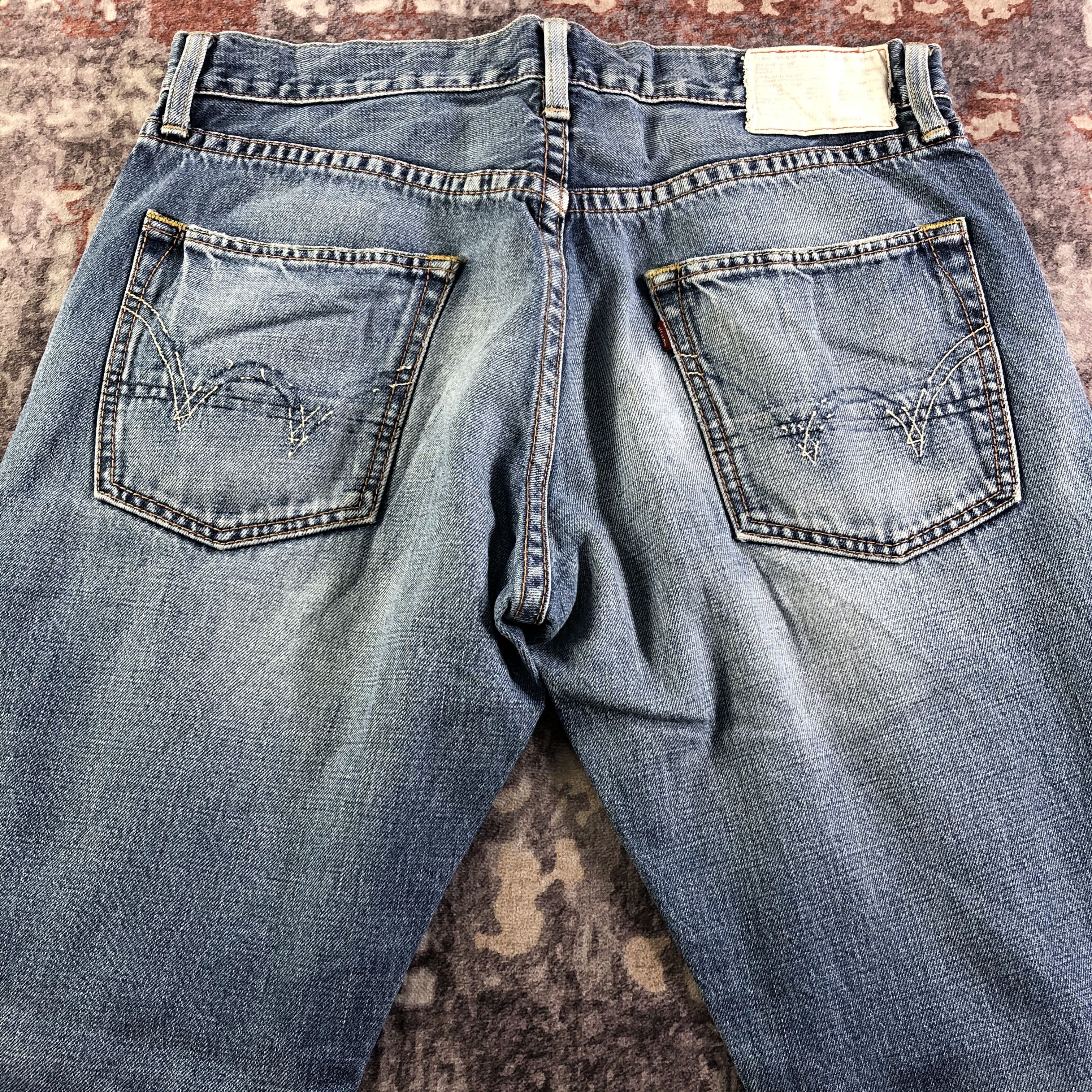 Edwin Vintage Blue Wash Edwin Selvedge Jeans-JM3541 Size US 35 - 5 Thumbnail