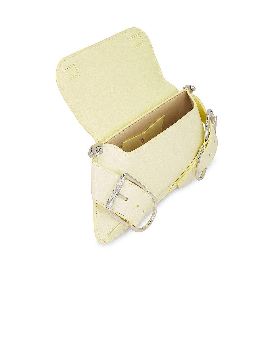 Givenchy o1w1db10525 Size: OS/Voyou Shoulder Flap Bag in Yellow Size ONE SIZE - 5 Thumbnail