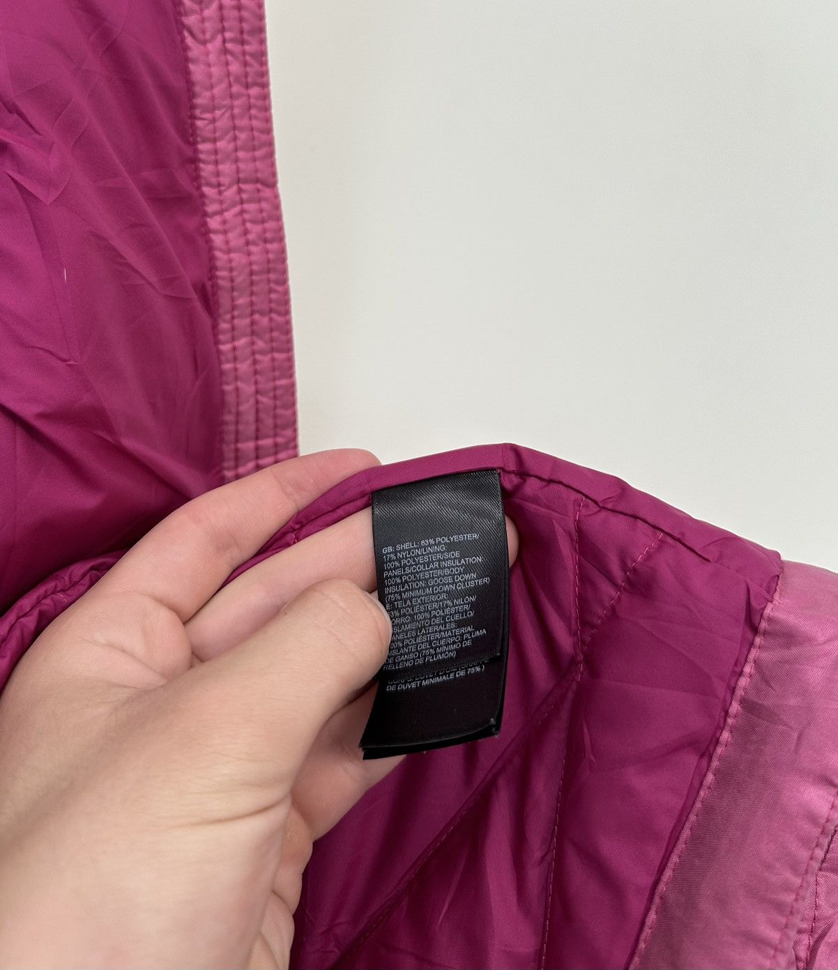 The North Face Vintage The North Face 550 Pink Hype Puffer Down Vest Size M / US 6-8 / IT 42-44 - 11 Thumbnail