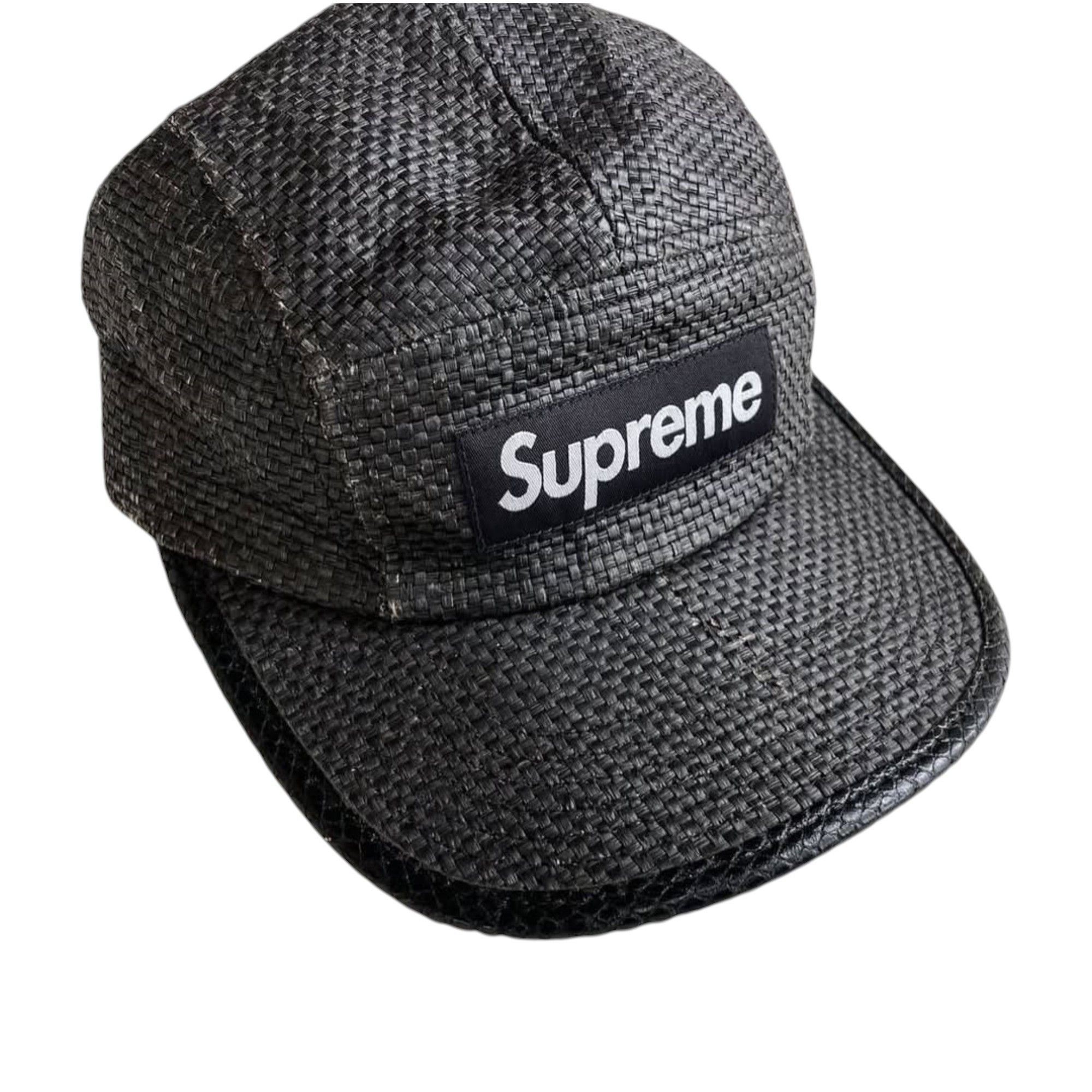 Supreme Supreme Raffia Camp Cap Size ONE SIZE - 2 Thumbnail